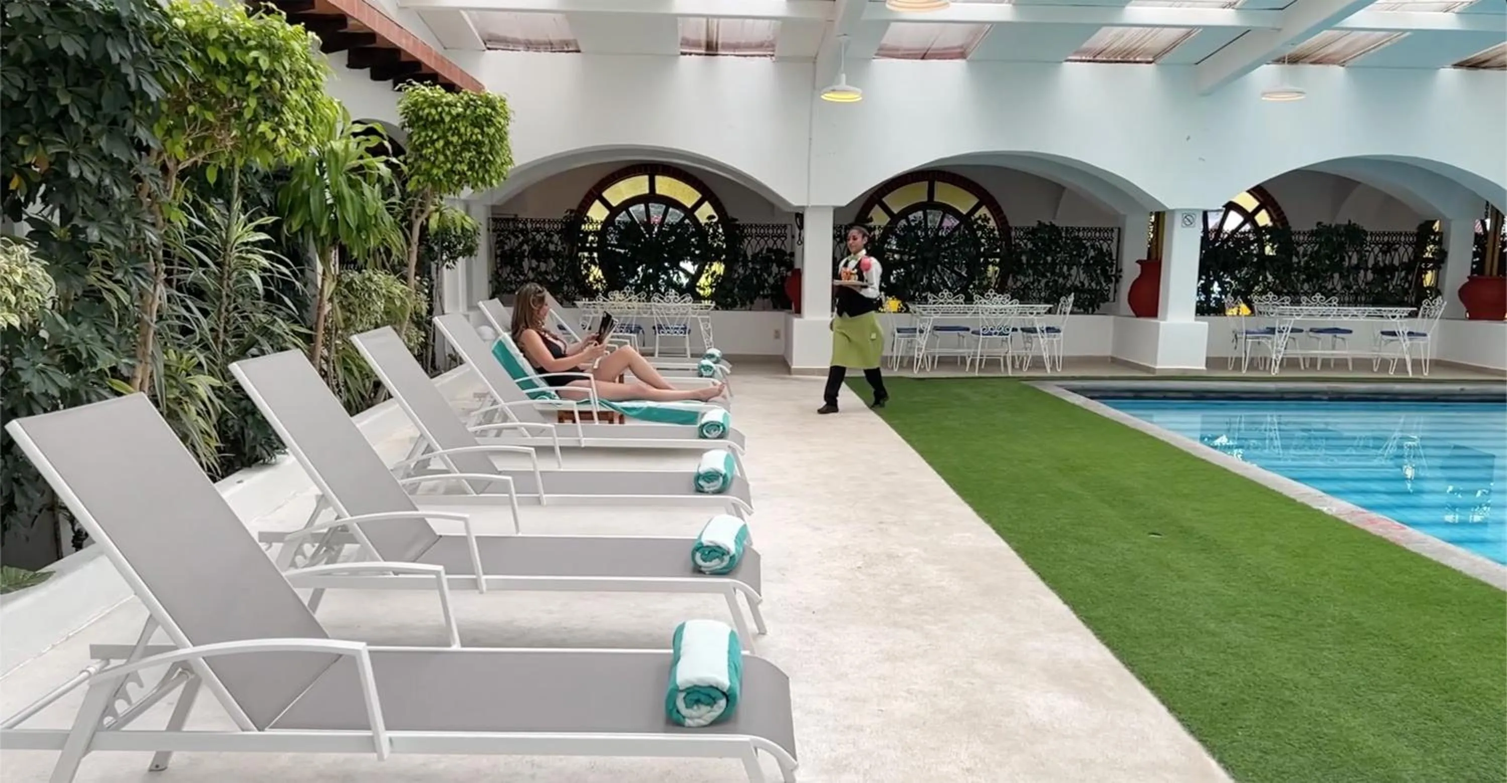 Swimming pool in GS Jerocs Tlaxcala