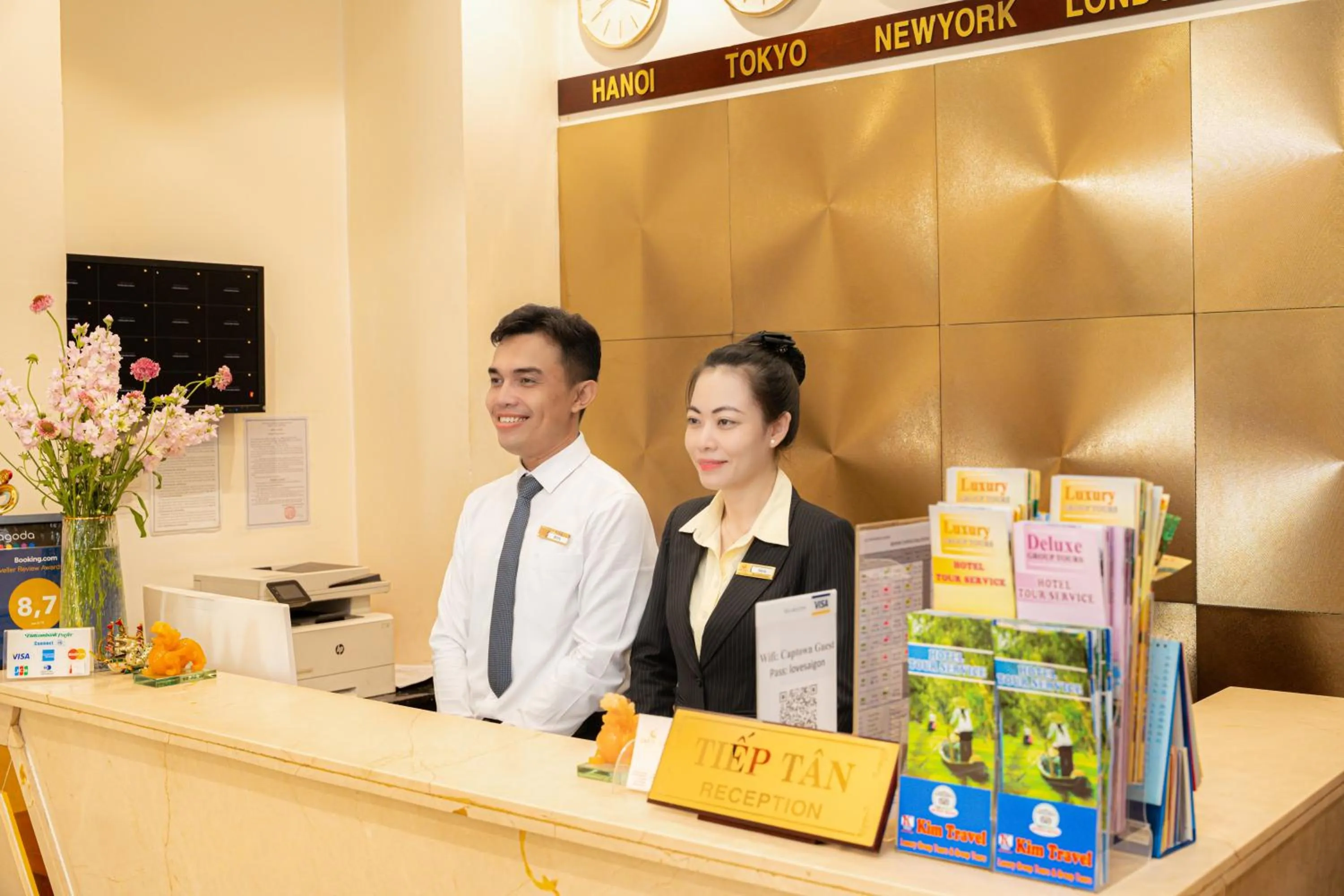 Lobby or reception in Cap Town Hotel