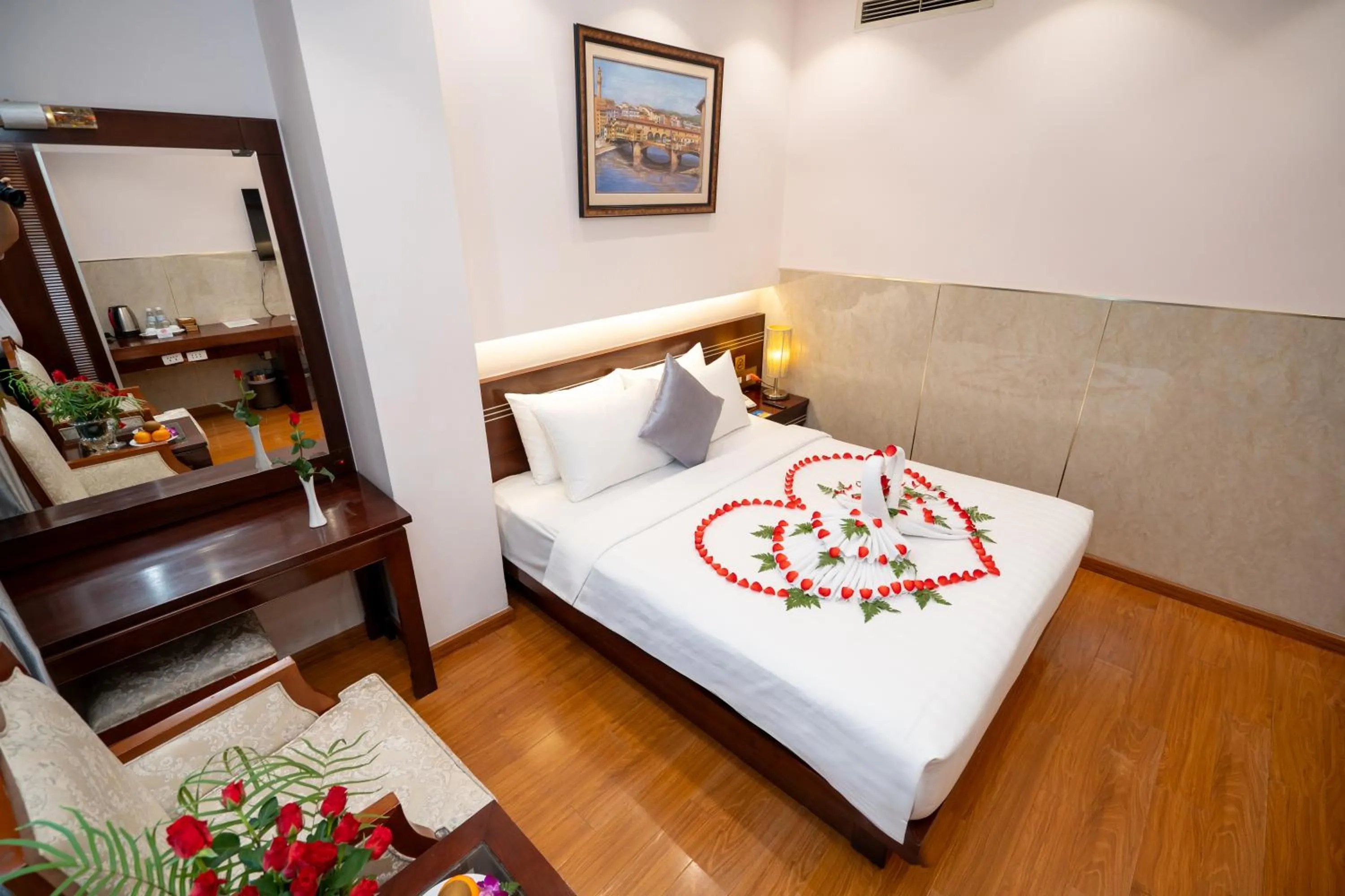 Bed in Cap Town Hotel