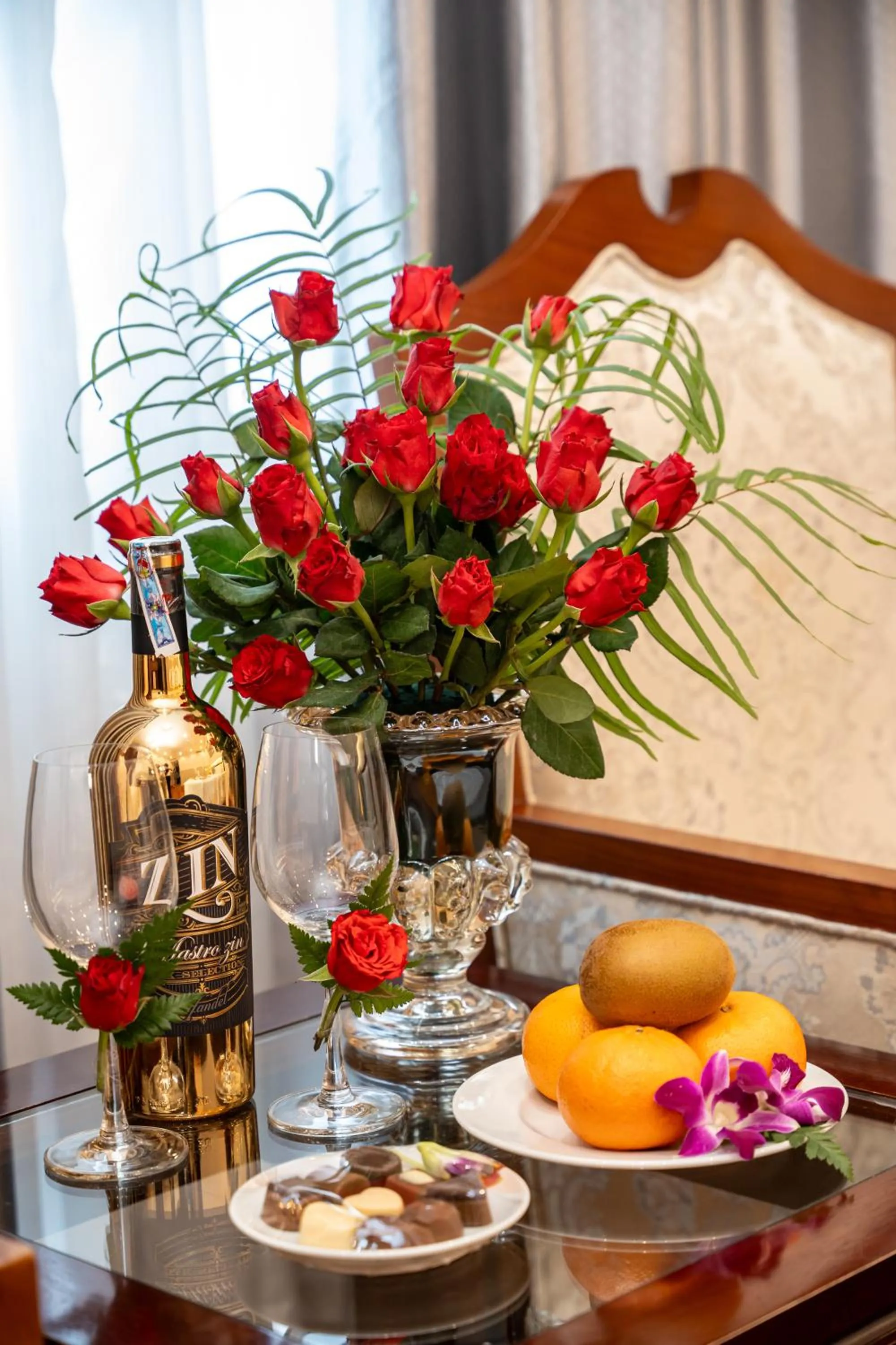 Food and drinks in Cap Town Hotel