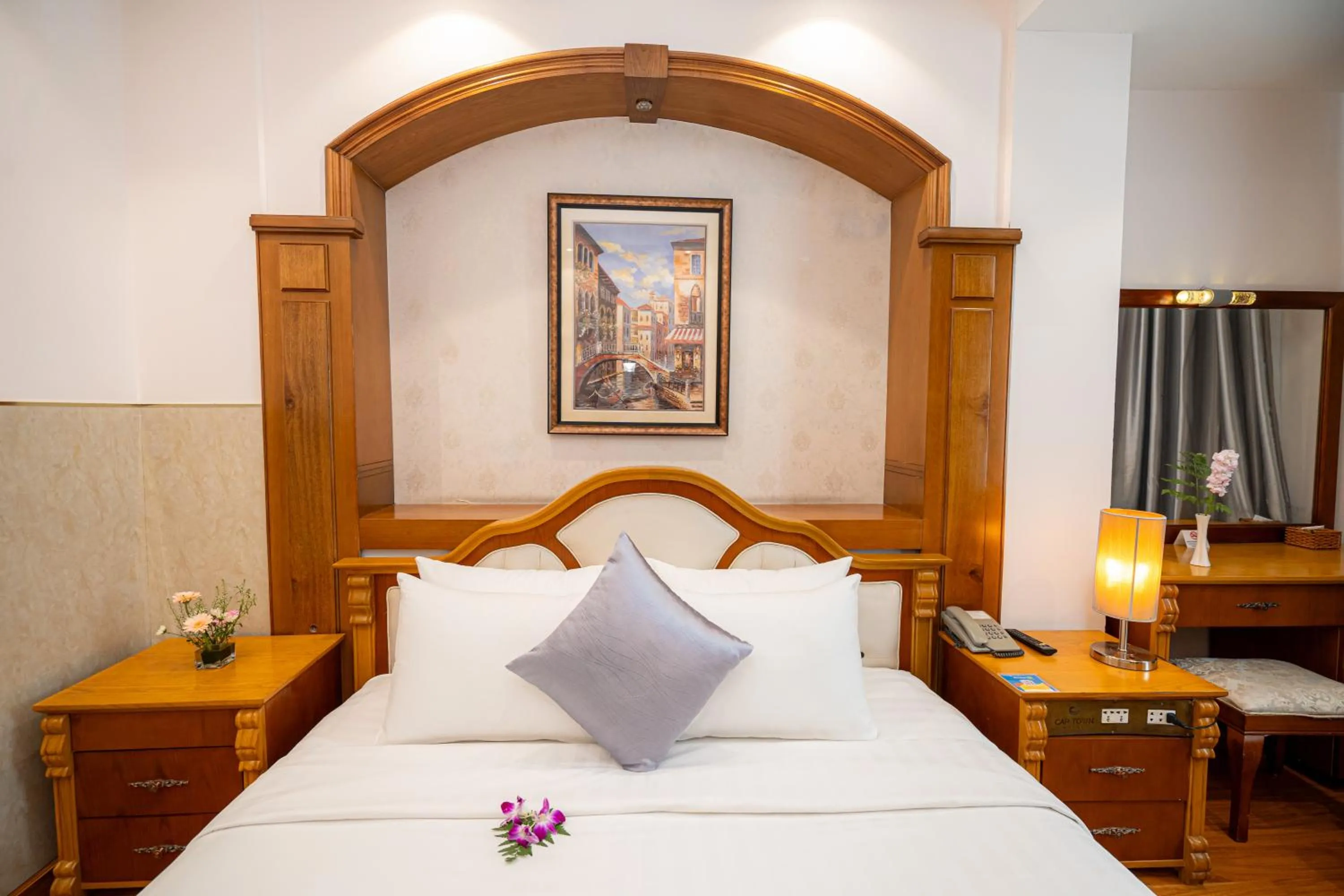 Bed in Cap Town Hotel