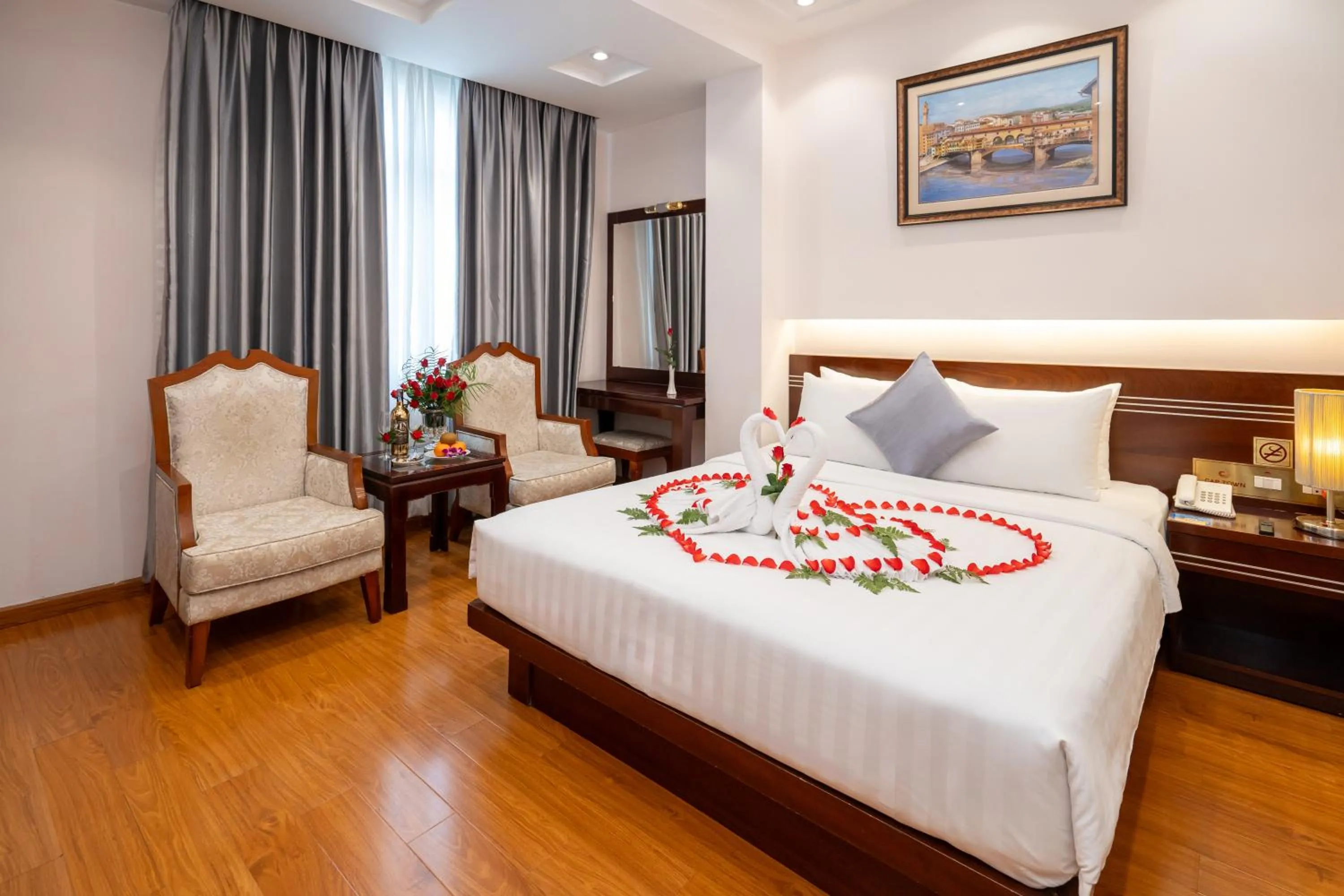 Bed in Cap Town Hotel