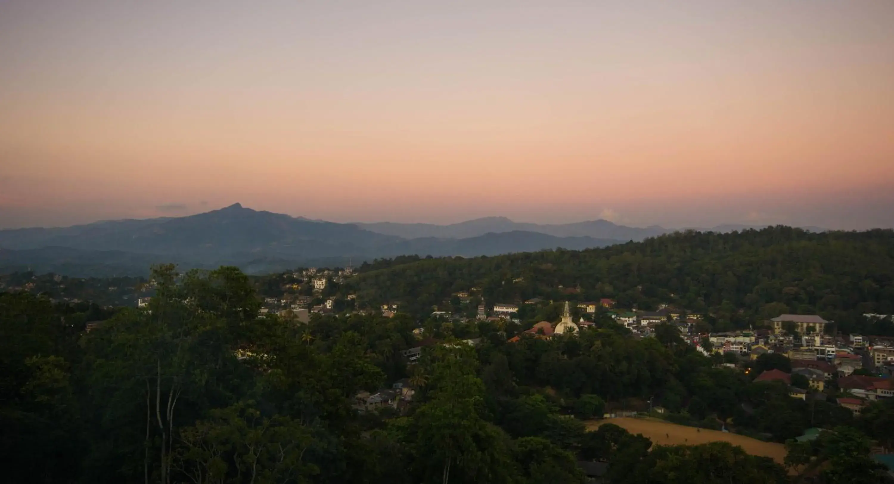 City view in Swiss Residence Kandy City view in Swiss Residence Kandy