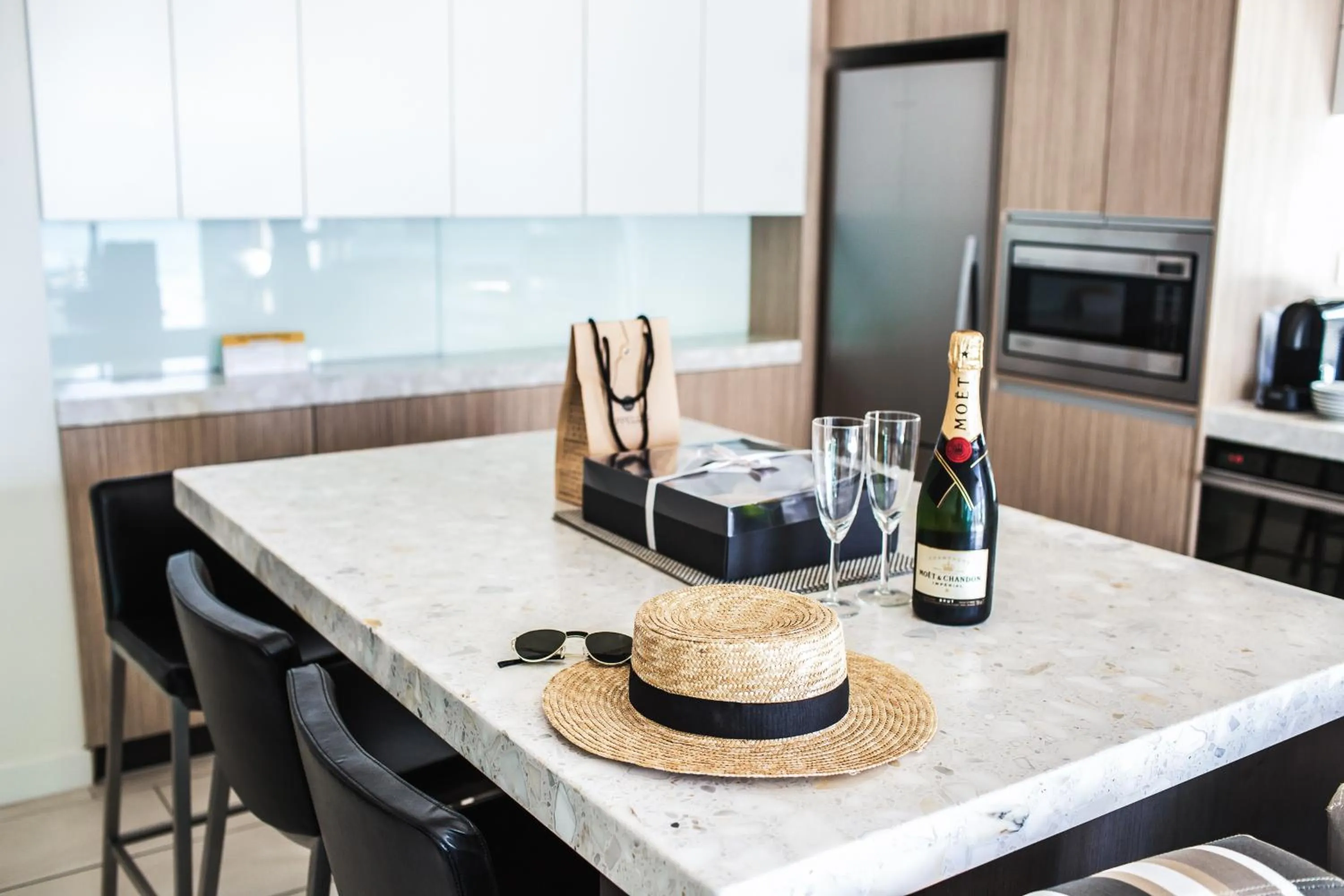Dining area in Seahaven Noosa Beachfront Resort