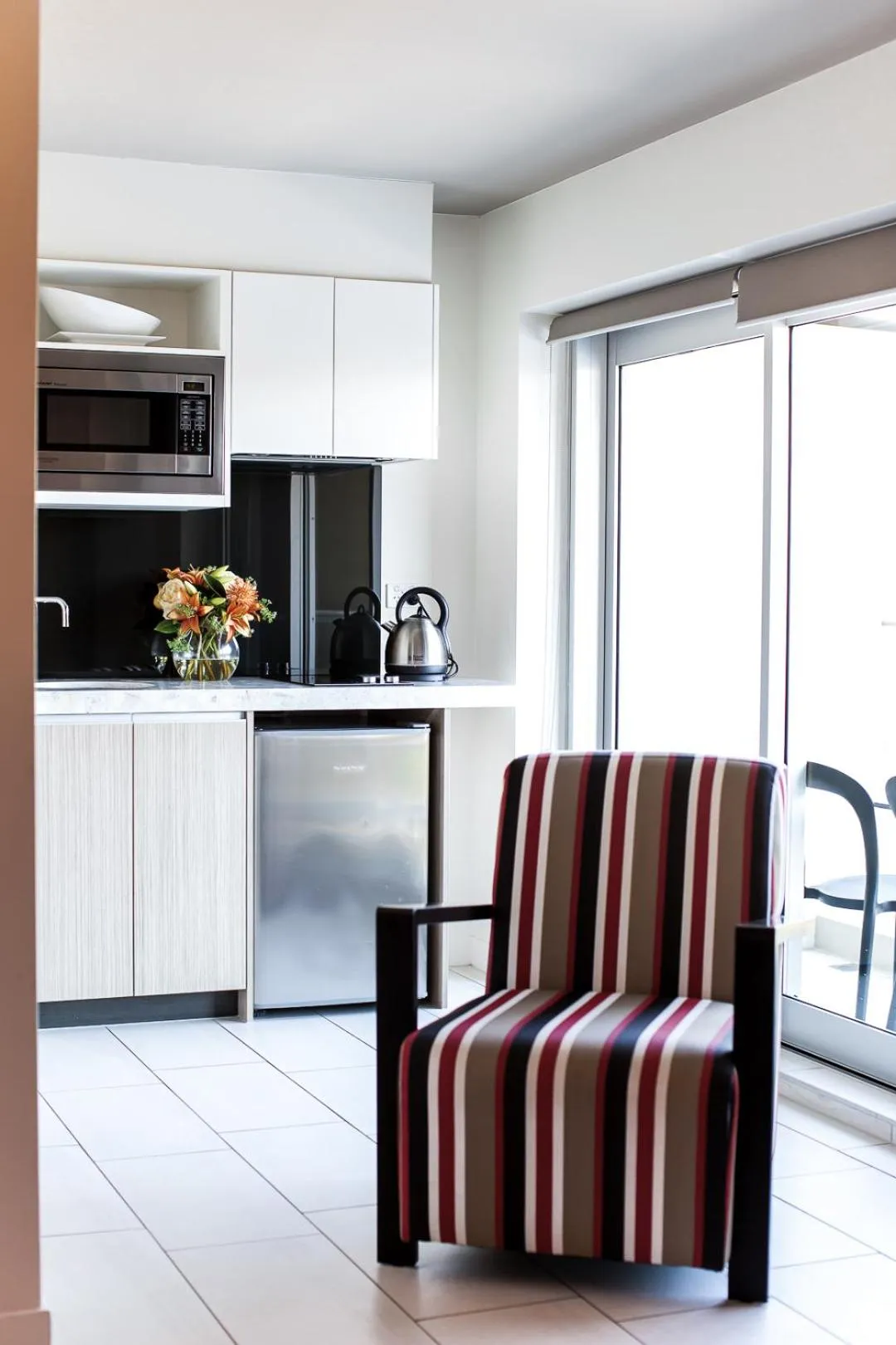 Seating area in Seahaven Noosa Beachfront Resort