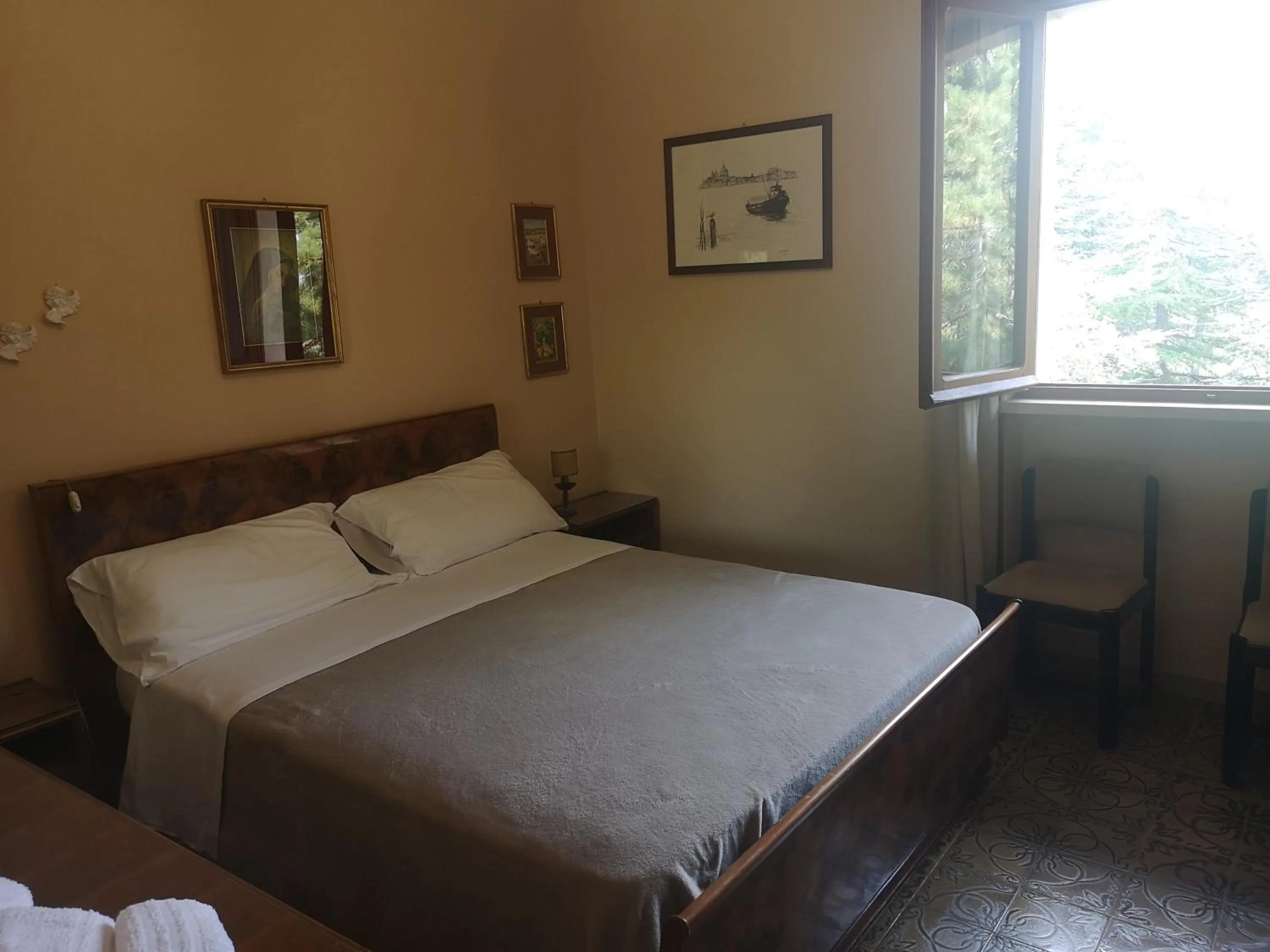 Bed in POGGIO ECO B&B
