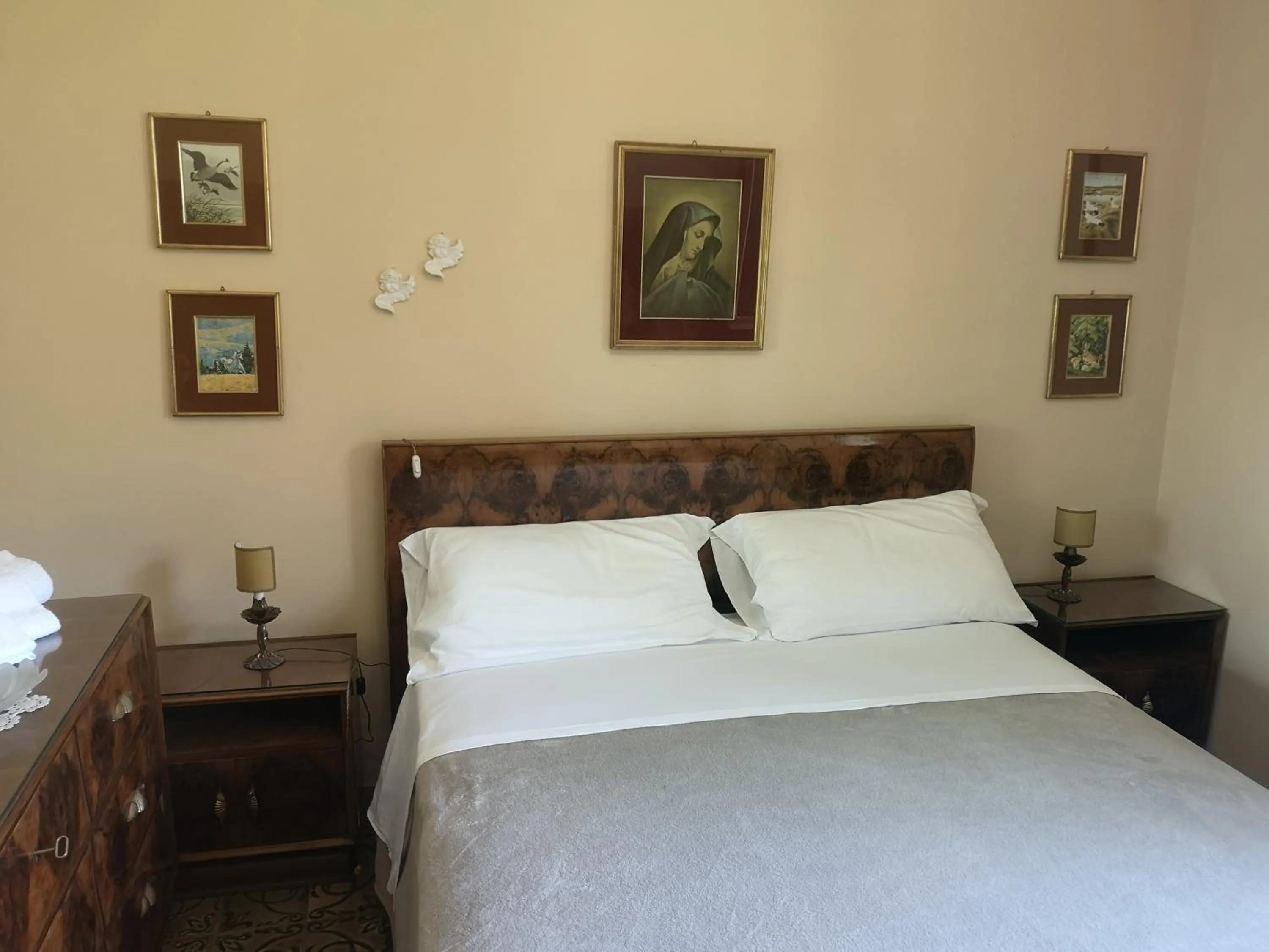 Bed in POGGIO ECO B&B