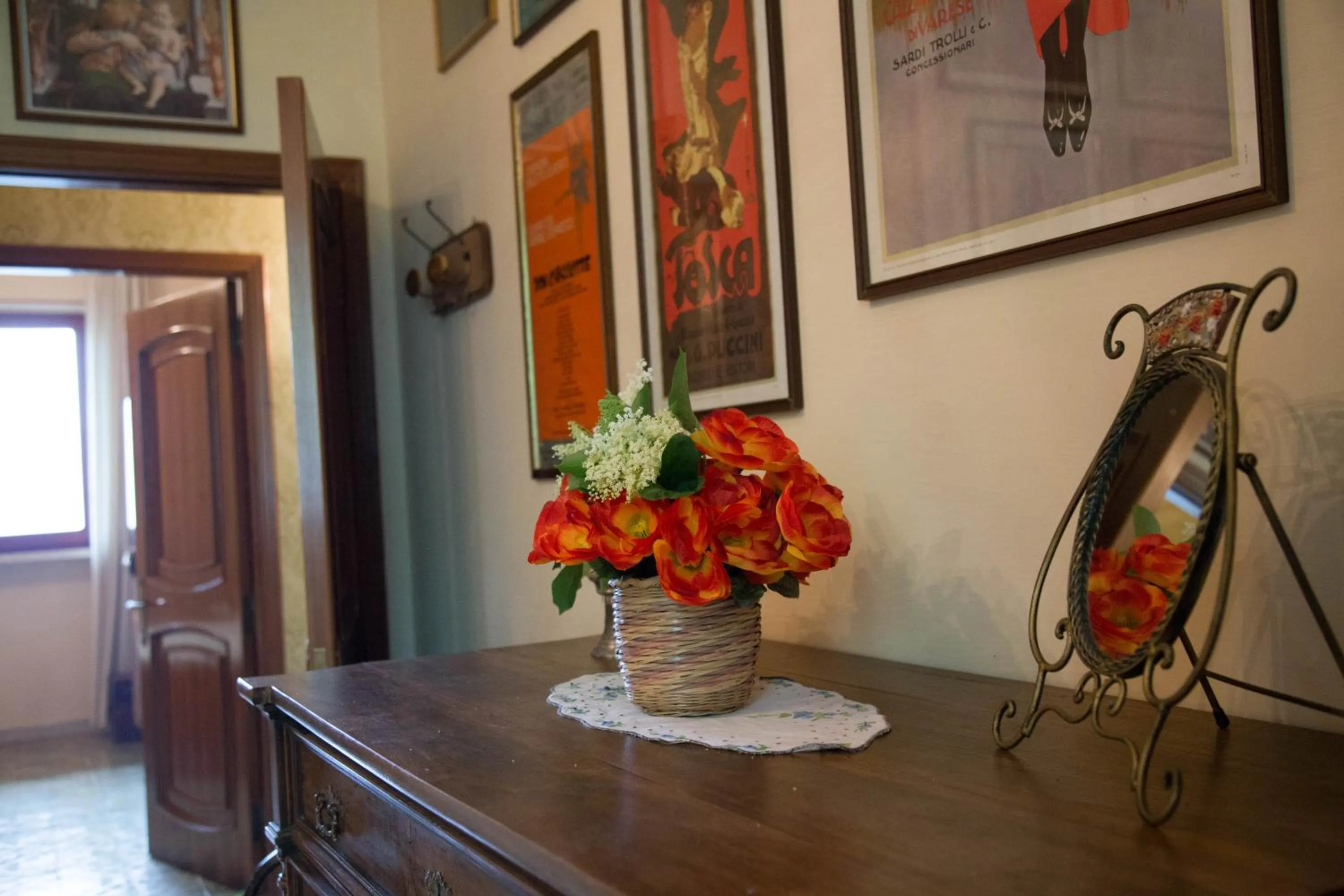 Bed in POGGIO ECO B&B