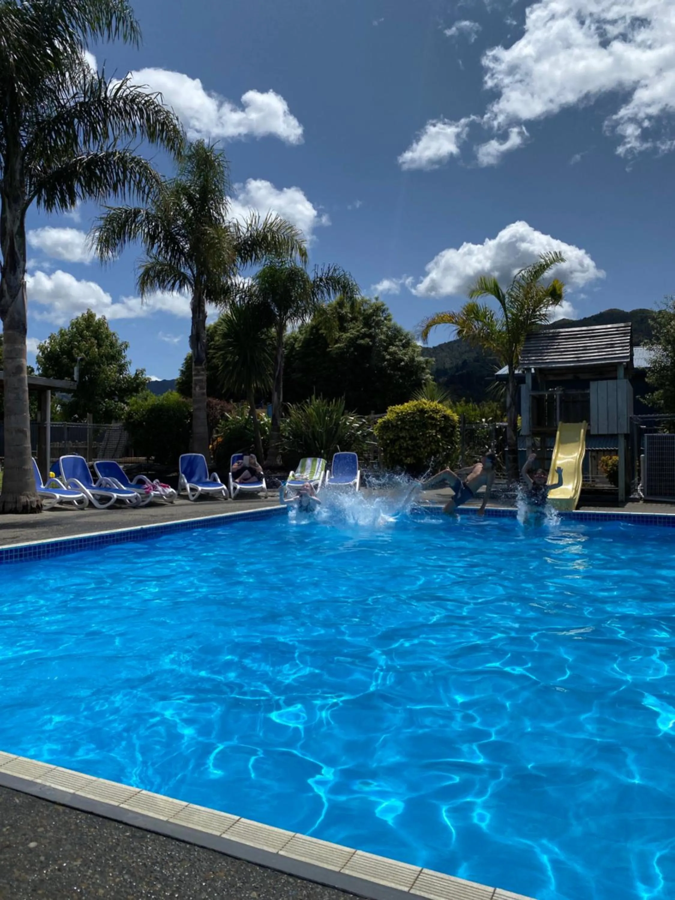Swimming pool in Tasman Holiday Parks - Coromandel