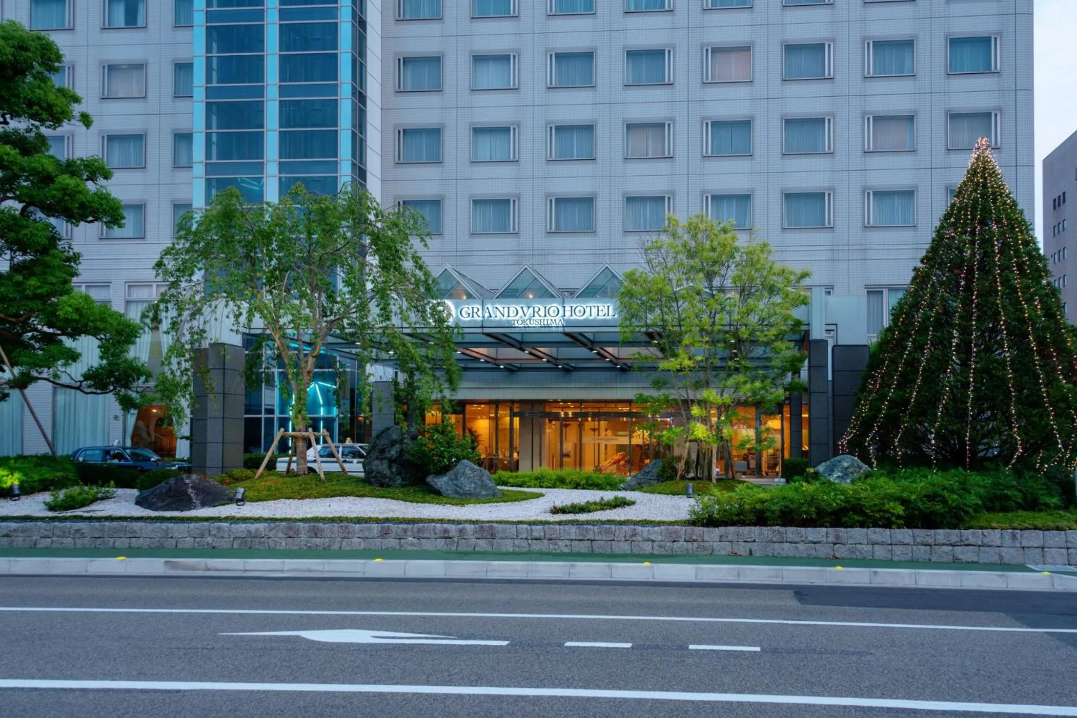 Facade/entrance in Tokushima Grandvrio Hotel