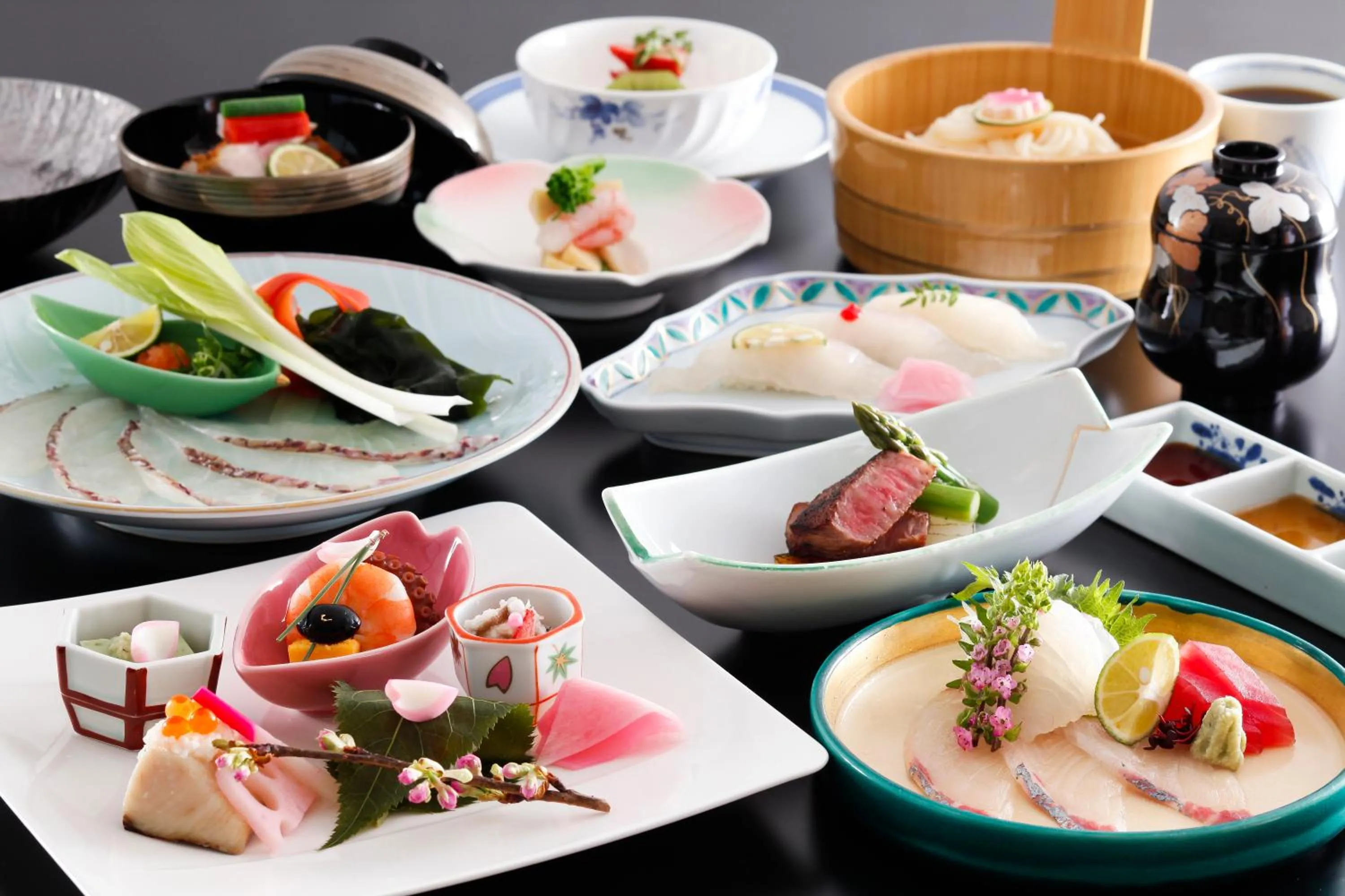 Dinner in Tokushima Grandvrio Hotel