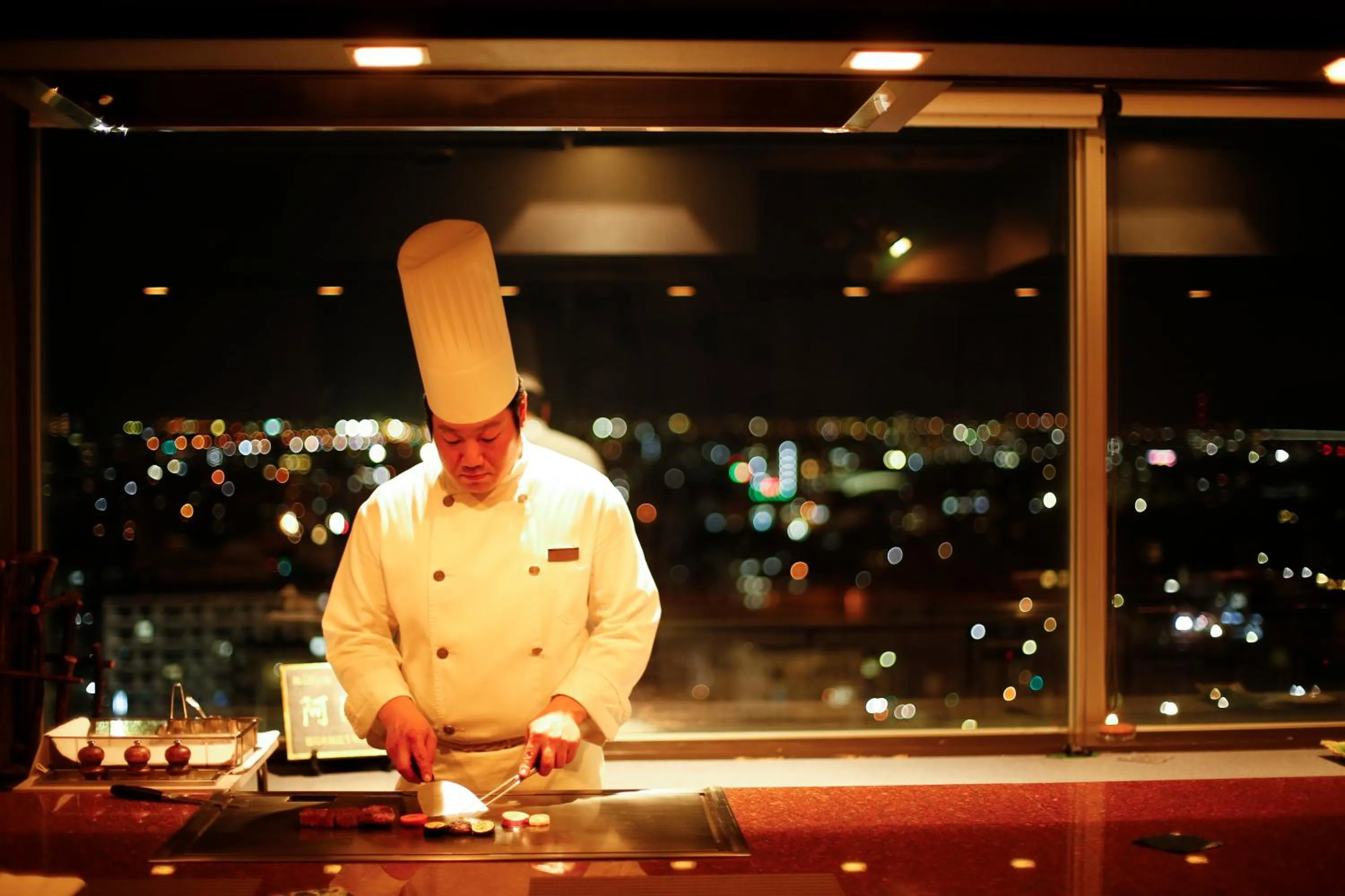 Dinner in Tokushima Grandvrio Hotel