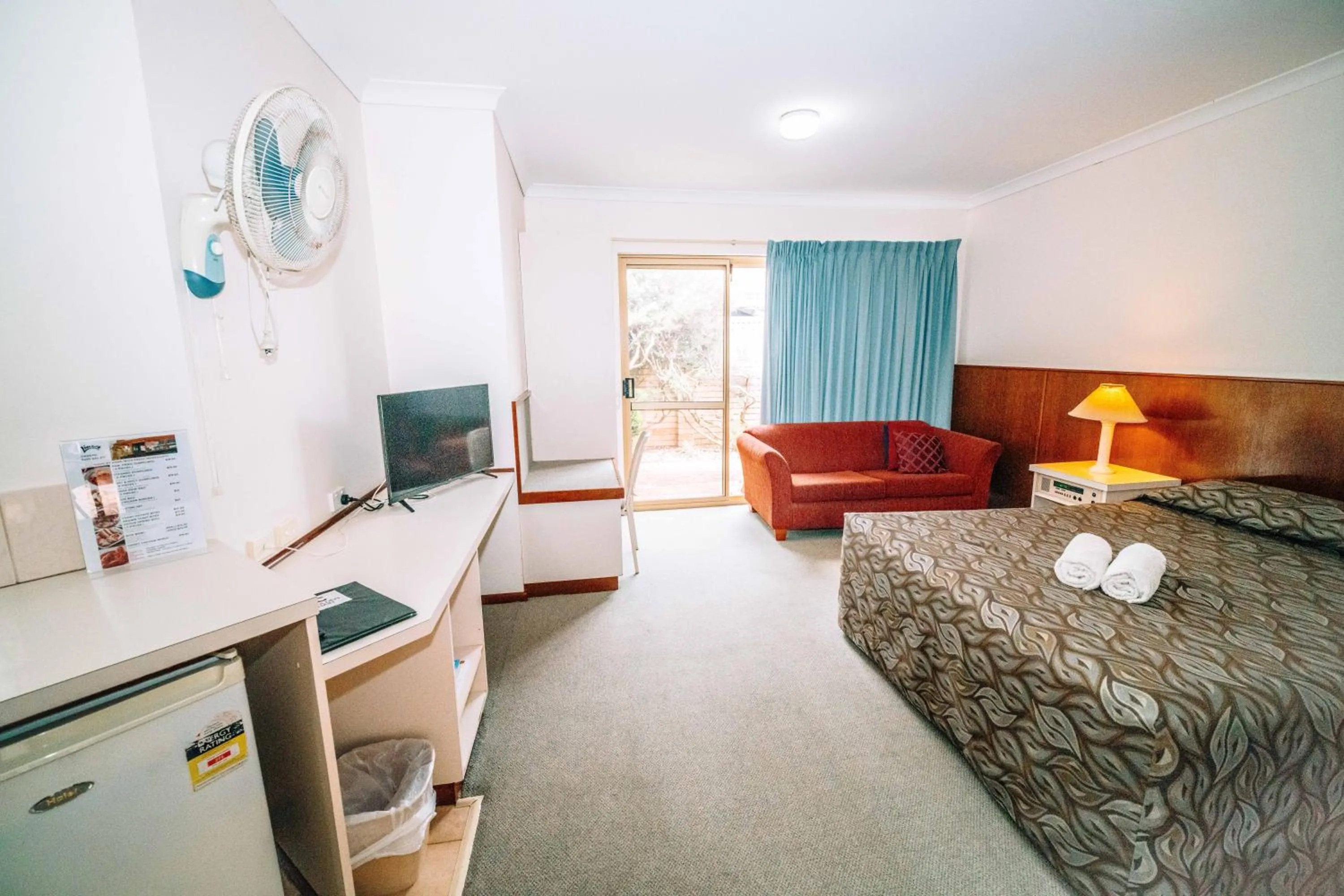 Bed in Augusta's Georgiana Molloy Motel