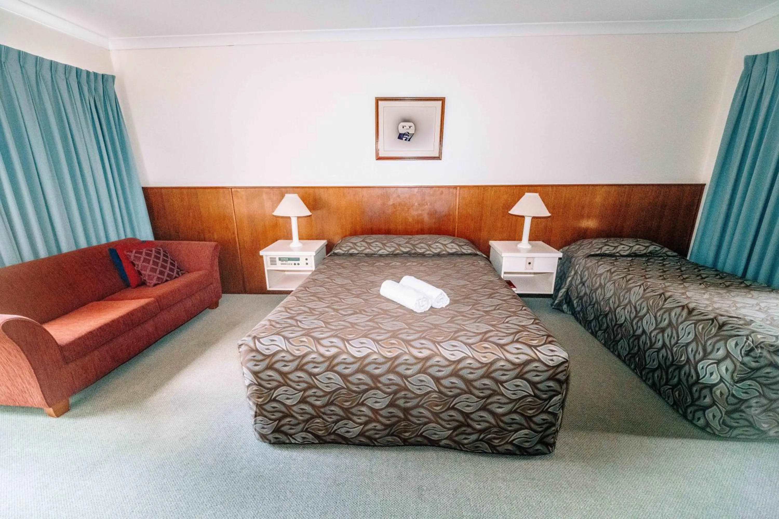 Bed in Augusta's Georgiana Molloy Motel