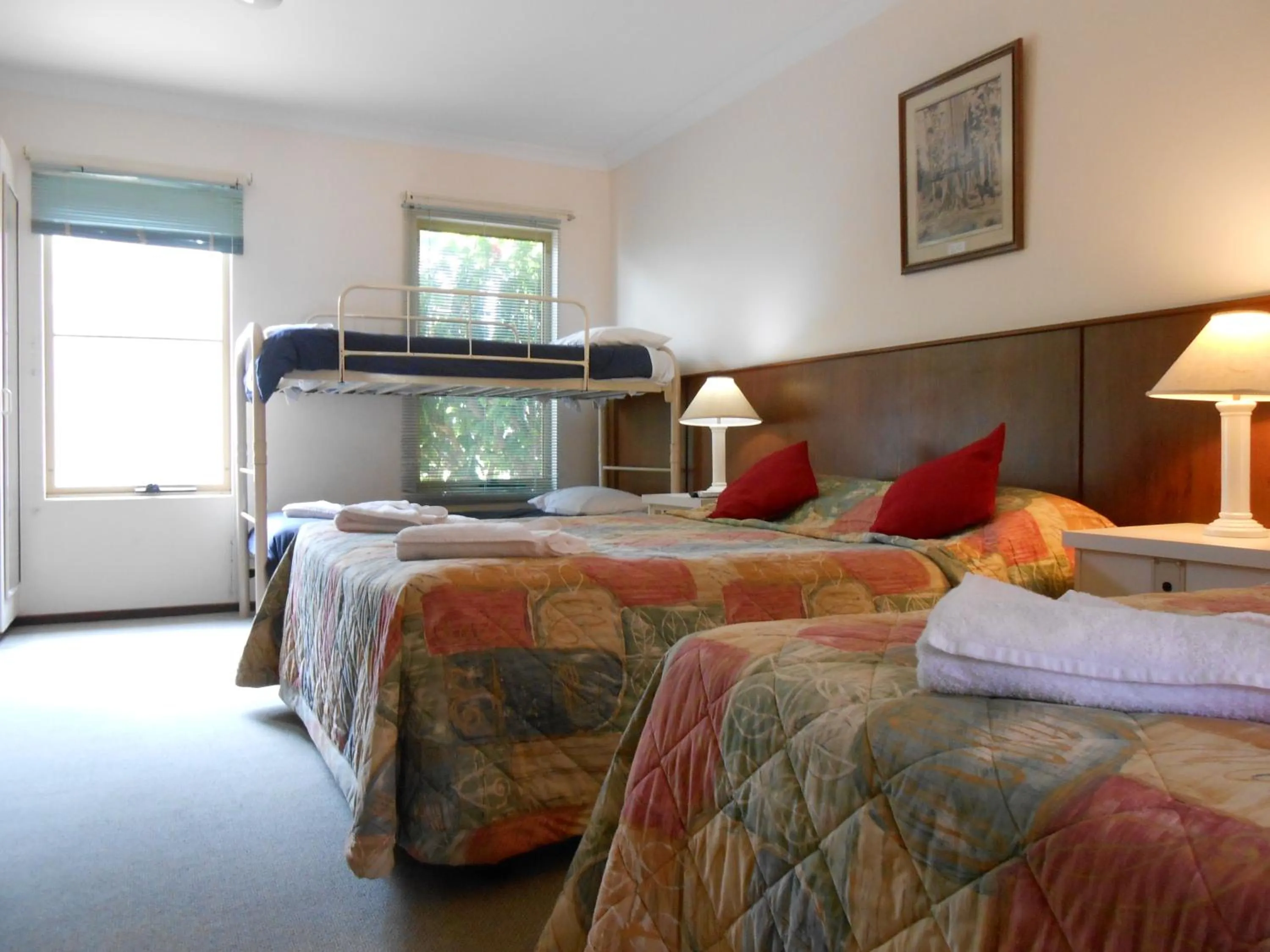 Bed in Augusta's Georgiana Molloy Motel