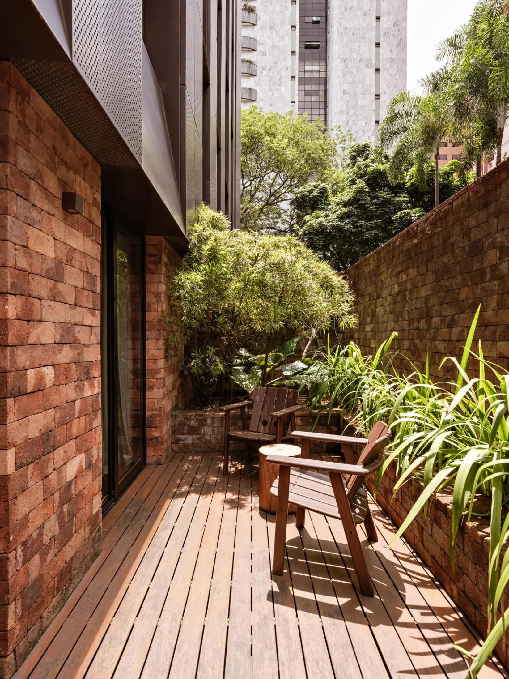 Balcony/Terrace in Hotel Fasano Belo Horizonte