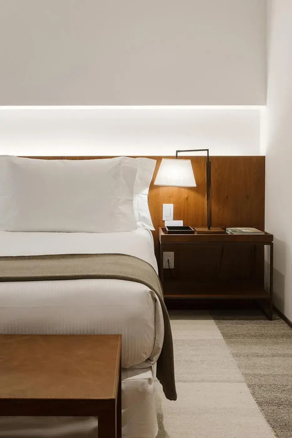 Bed in Hotel Fasano Belo Horizonte Bed in Hotel Fasano Belo Horizonte