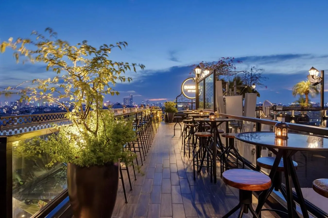 View (from property/room) in La Mejor Hotel & Sky Bar