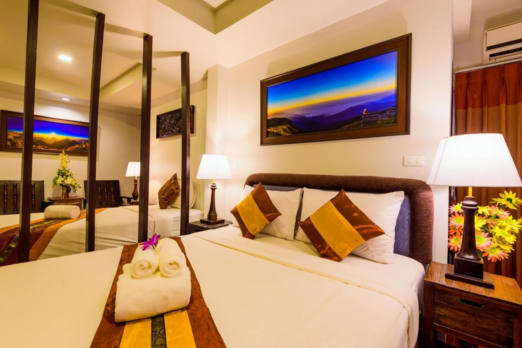 Photo of the whole room, Bed in Panna Heritage Boutique Hotel - SHA Plus