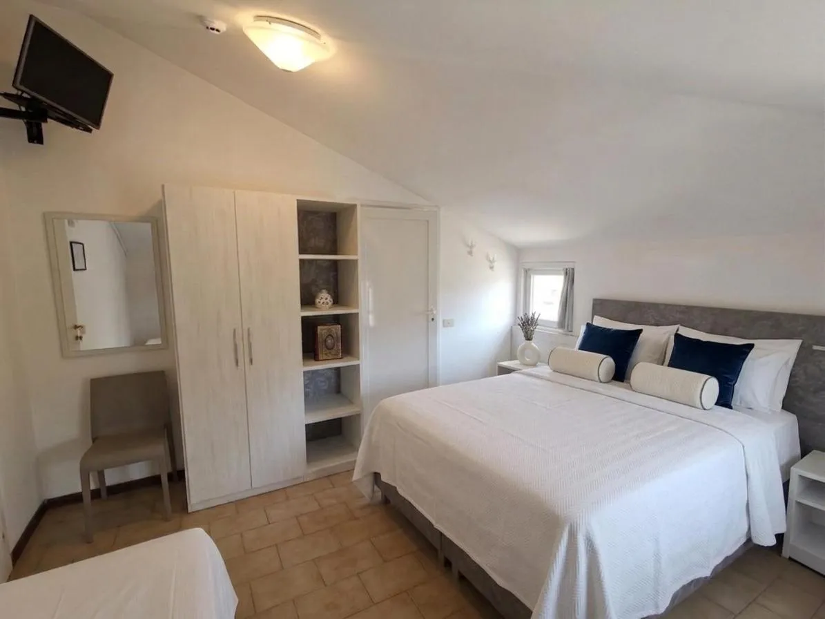Bed in Hotel Villa Lieta