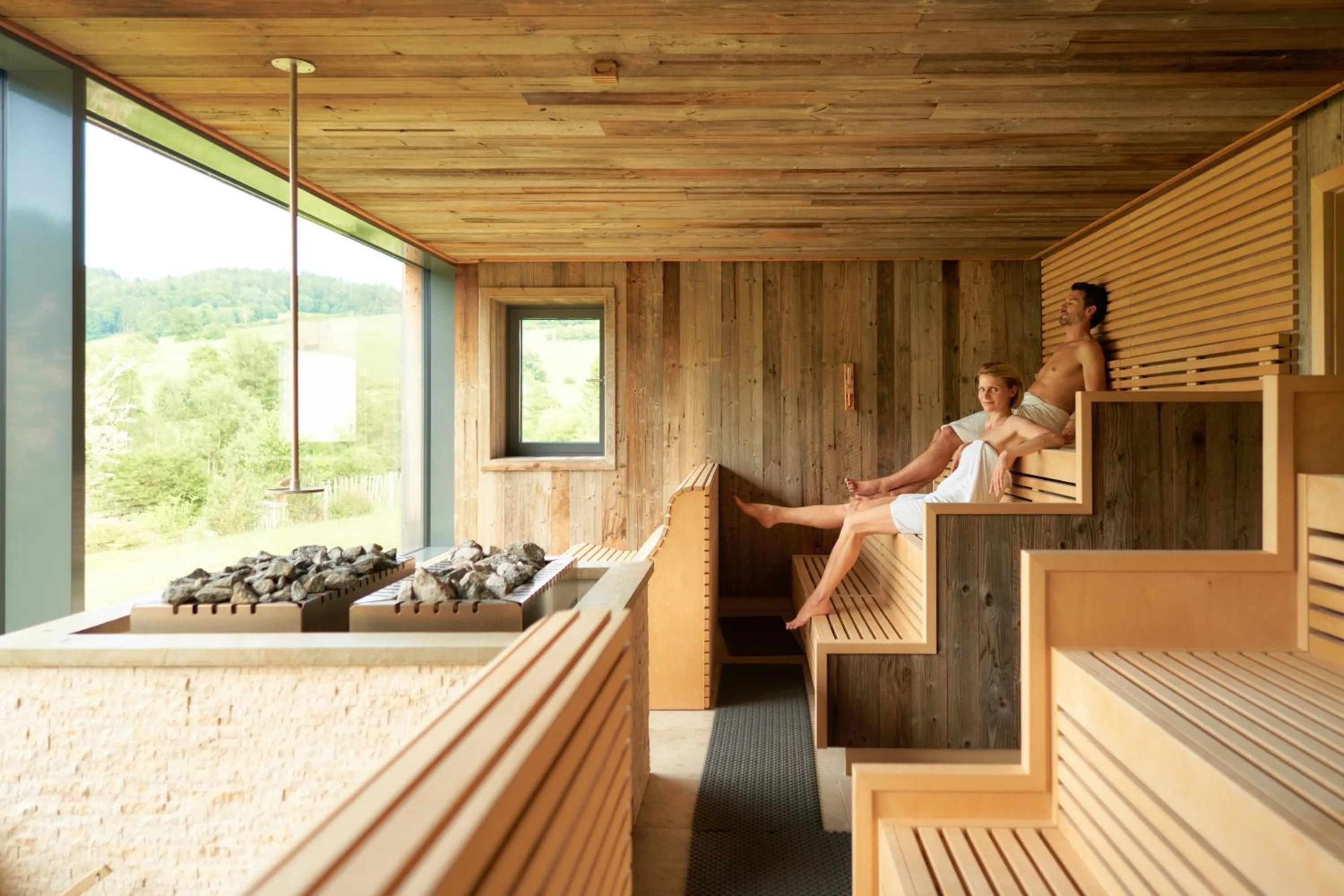 Sauna in Familotel Schreinerhof