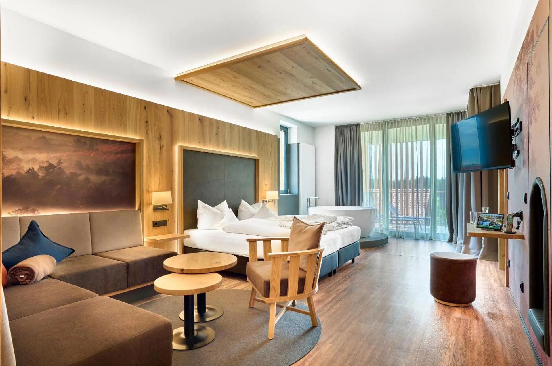 Bed in Familotel Schreinerhof