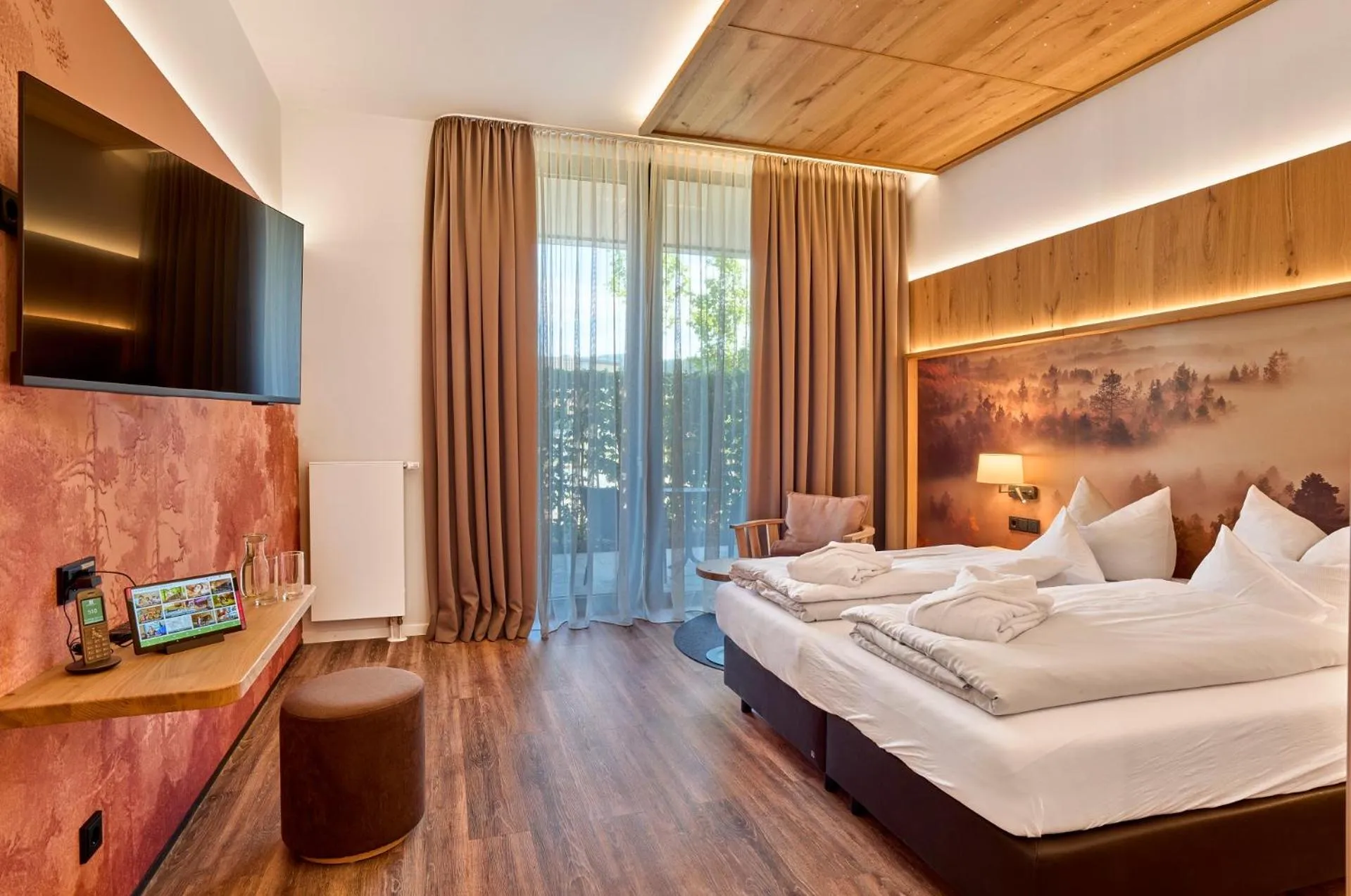 Bed in Familotel Schreinerhof