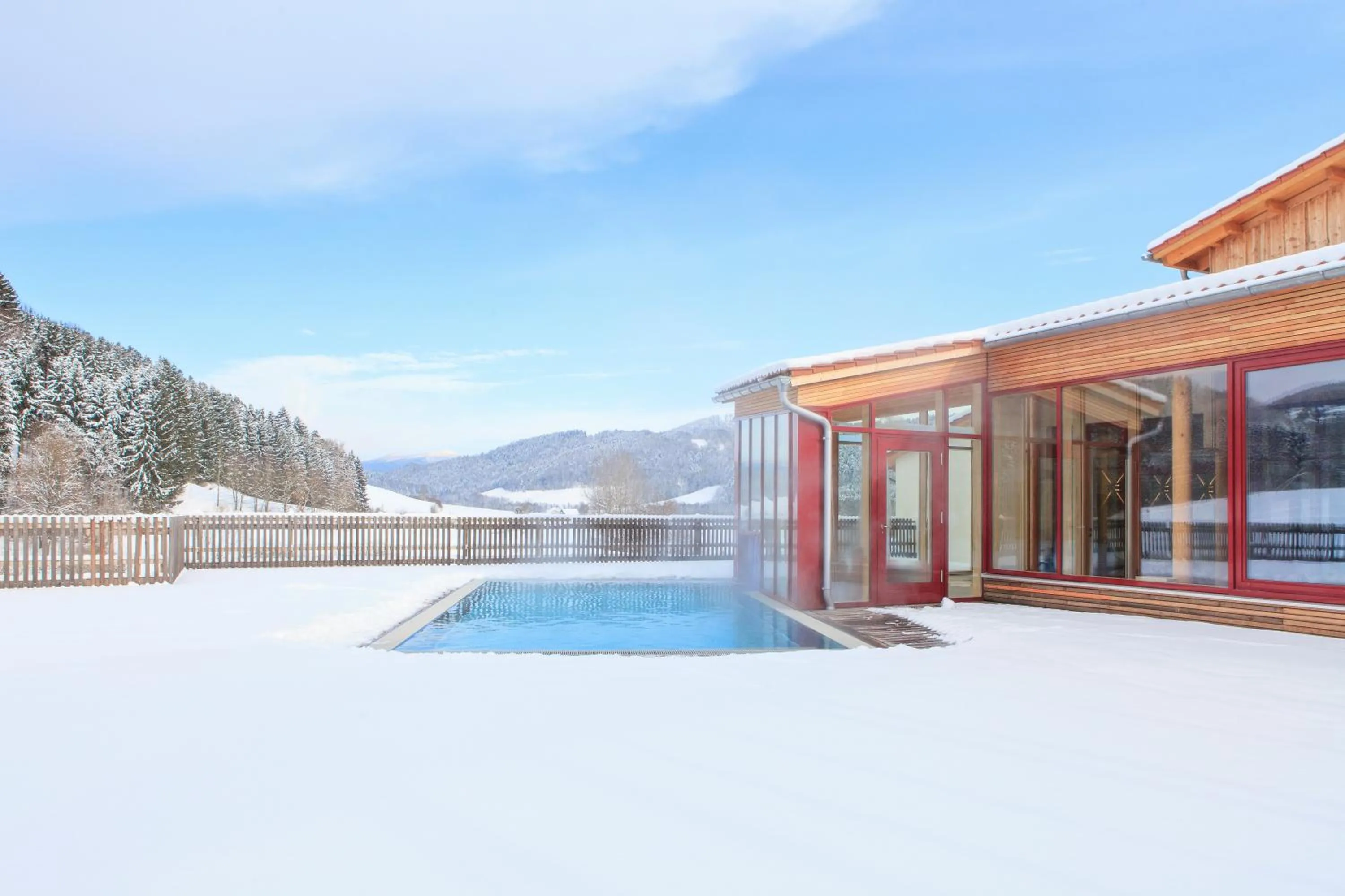 Natural landscape in Familotel Schreinerhof