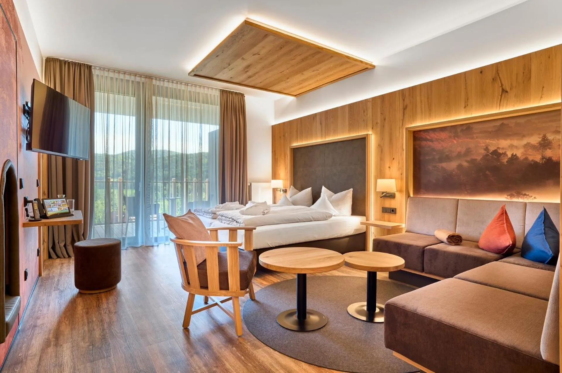 Living room in Familotel Schreinerhof