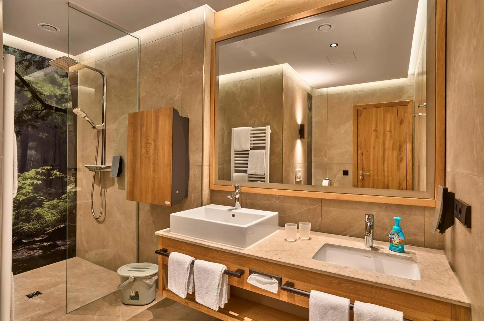 Bathroom in Familotel Schreinerhof