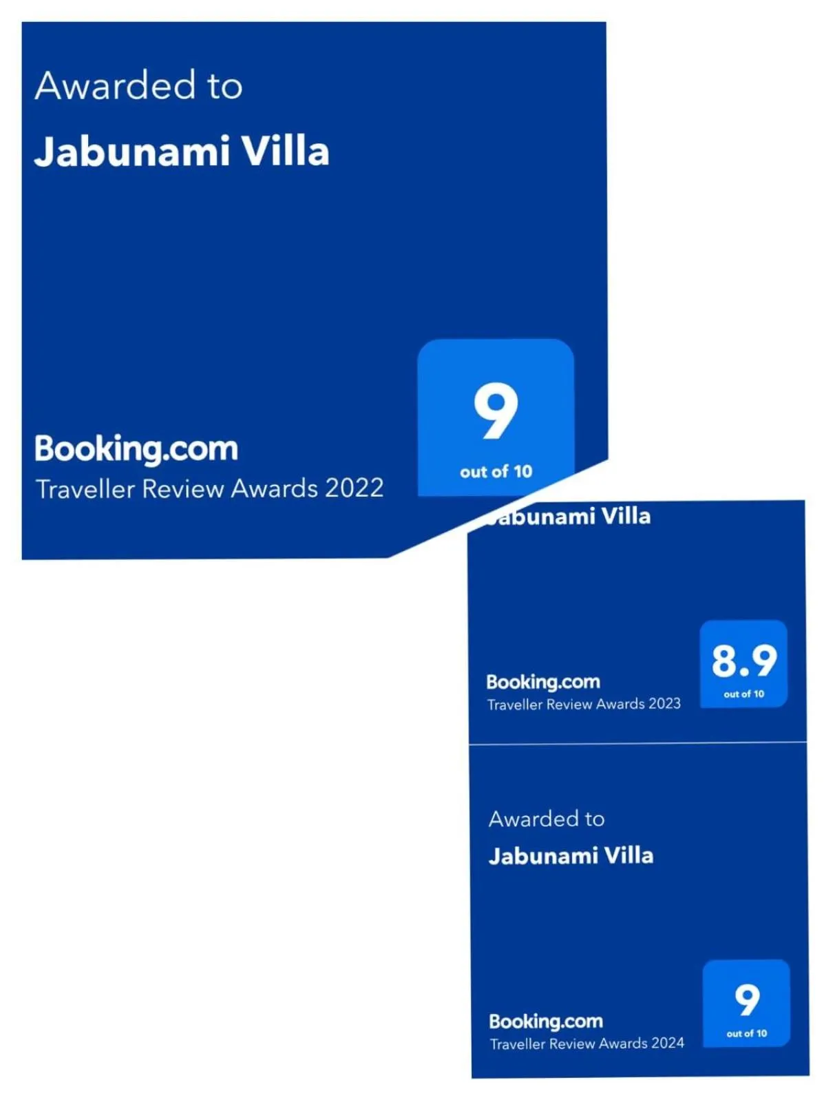 Certificate/Award in Jabunami Estate