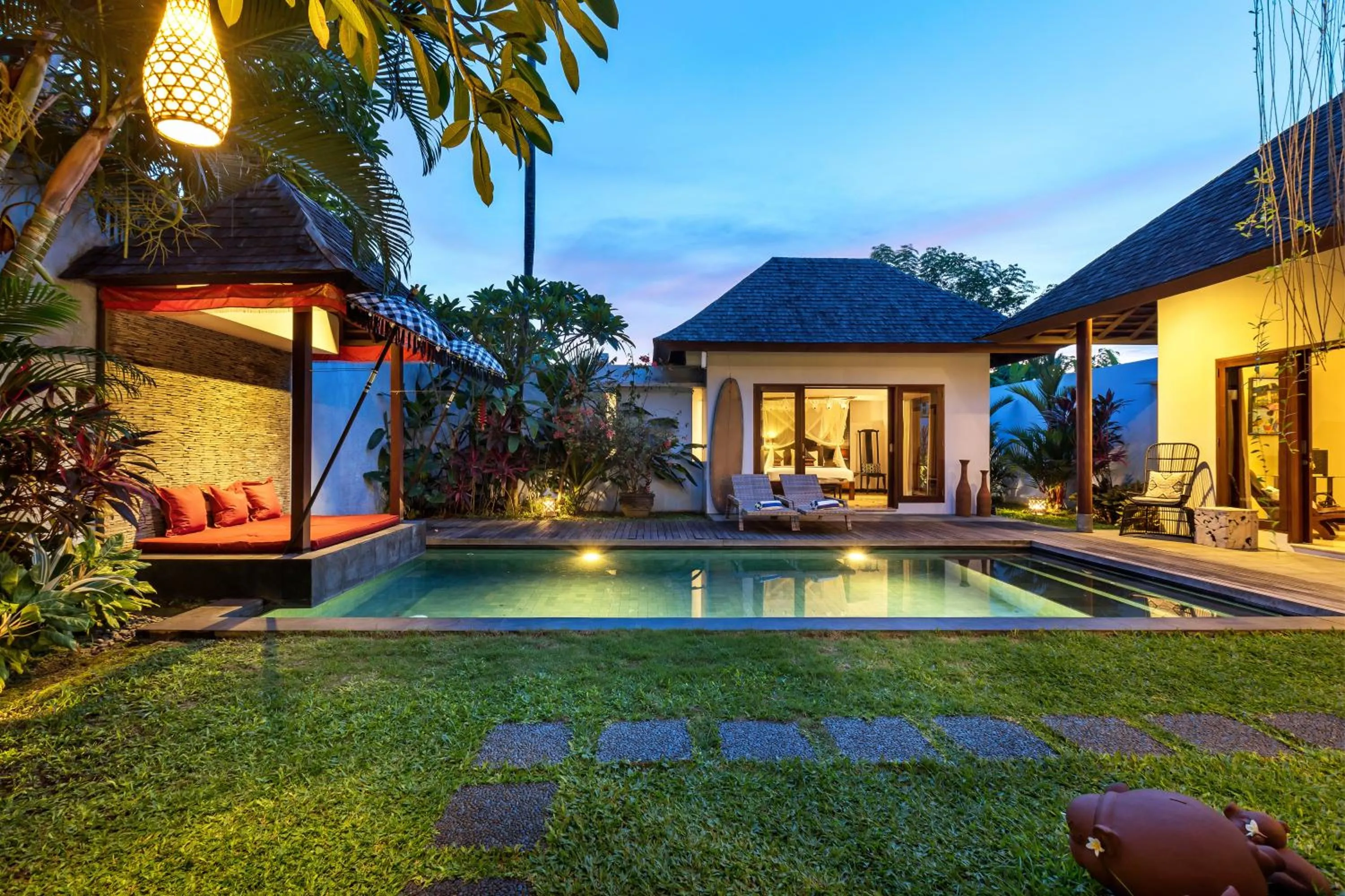 Garden view in Jabunami Estate