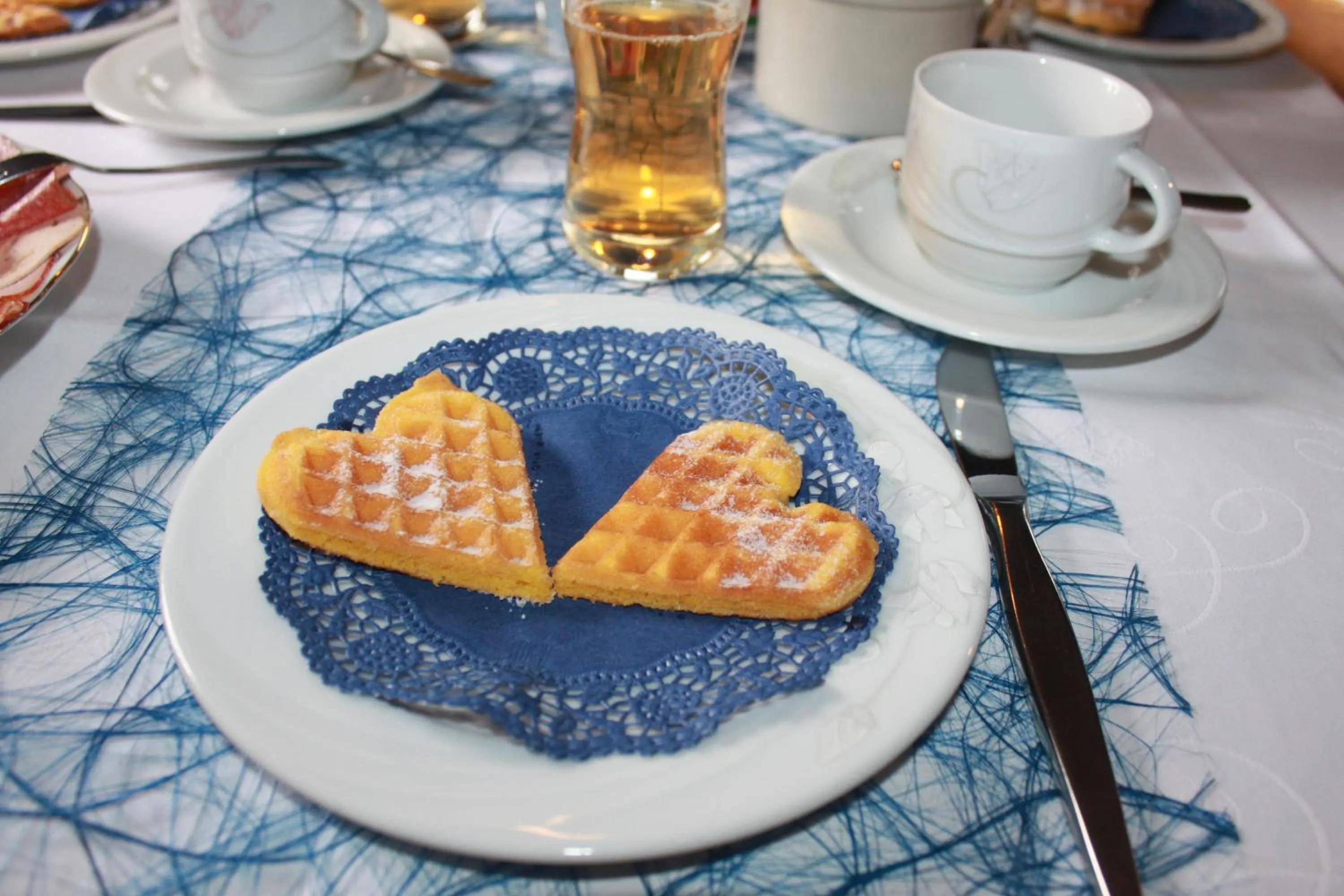 Continental breakfast in Landhaus Summerer