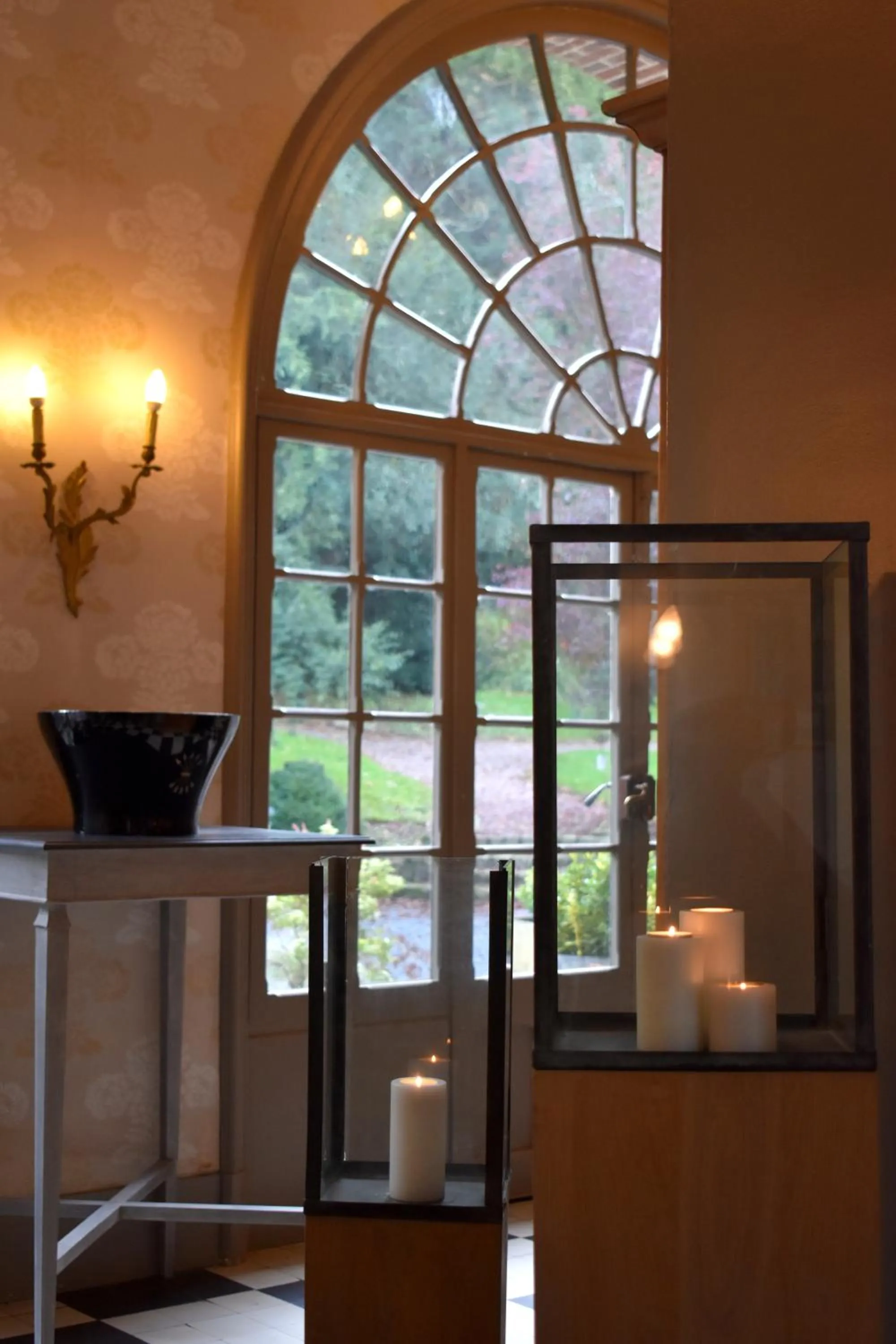 Garden view in Domaine de Joinville