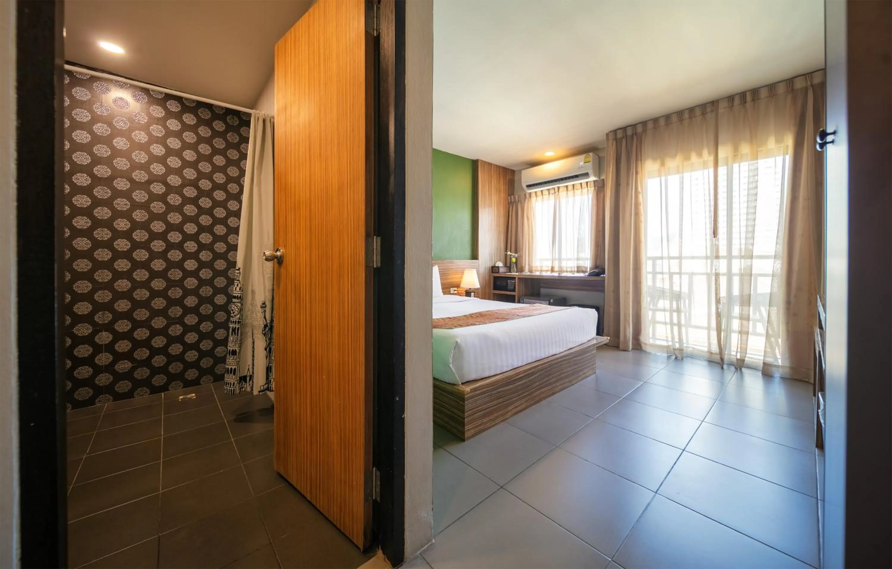 Bed in Gu Hotel Patong