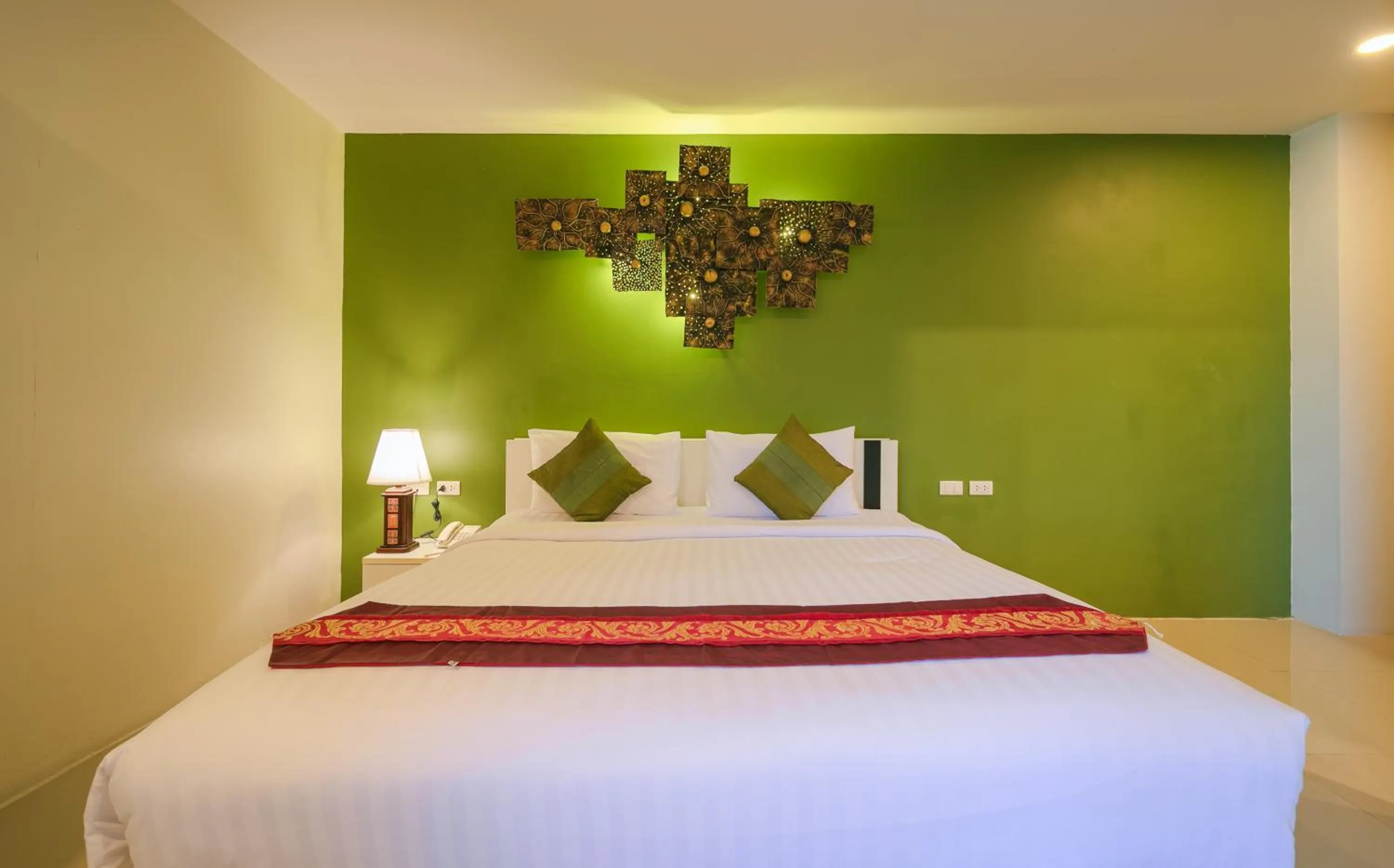 Bed in Gu Hotel Patong