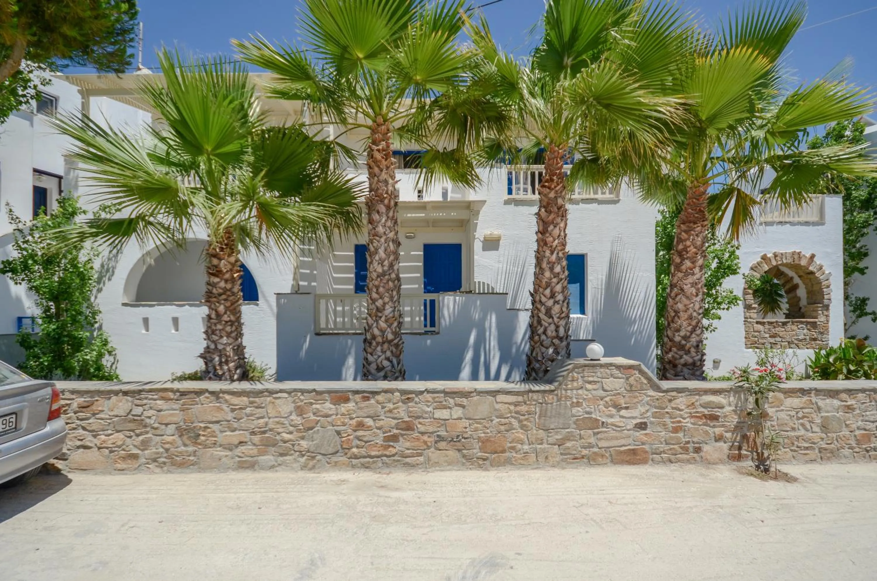 Garden view in Hotel Francesca