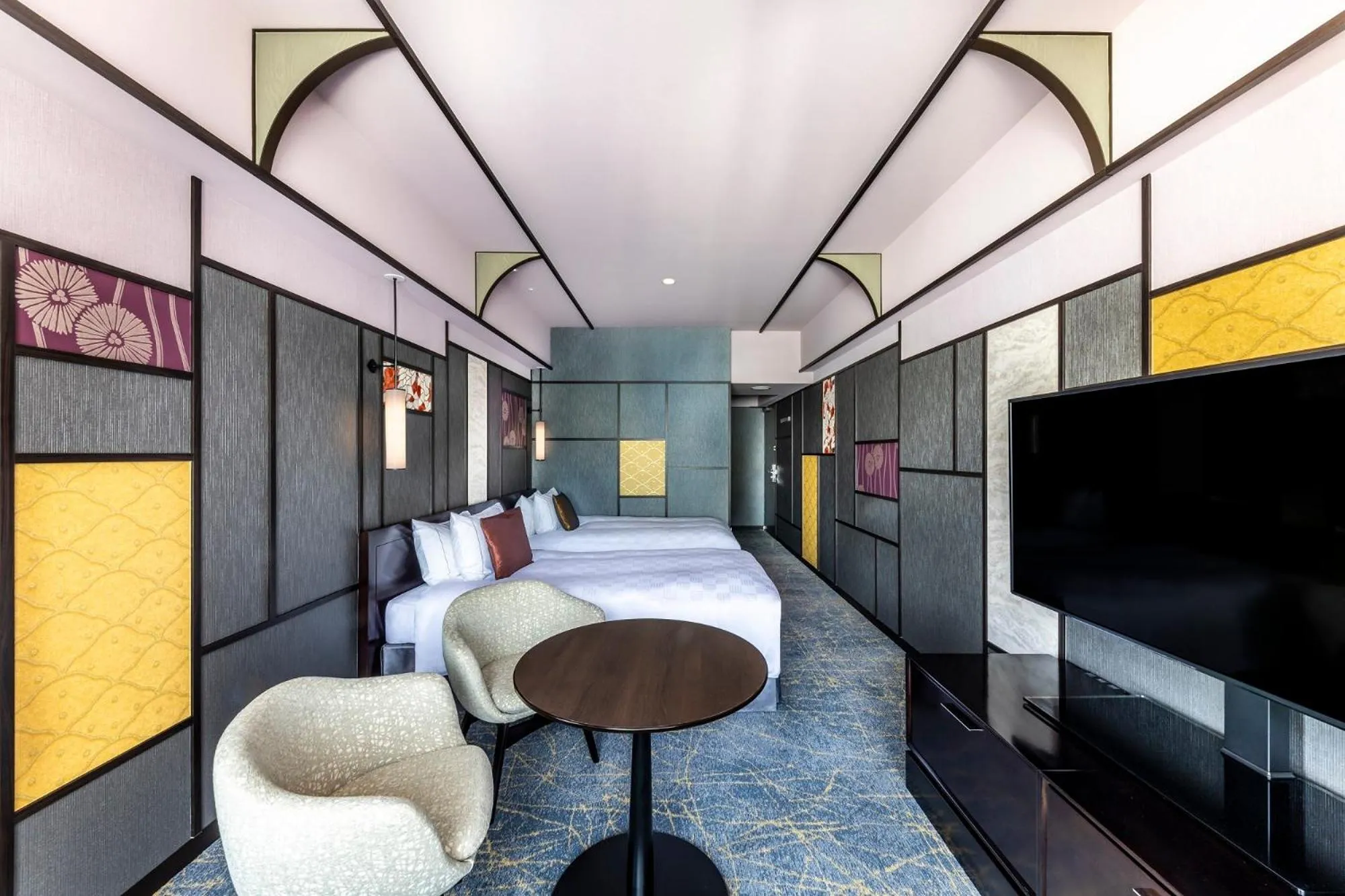 Photo of the whole room, Bed in The Royal Park Hotel Kyoto Sanjo