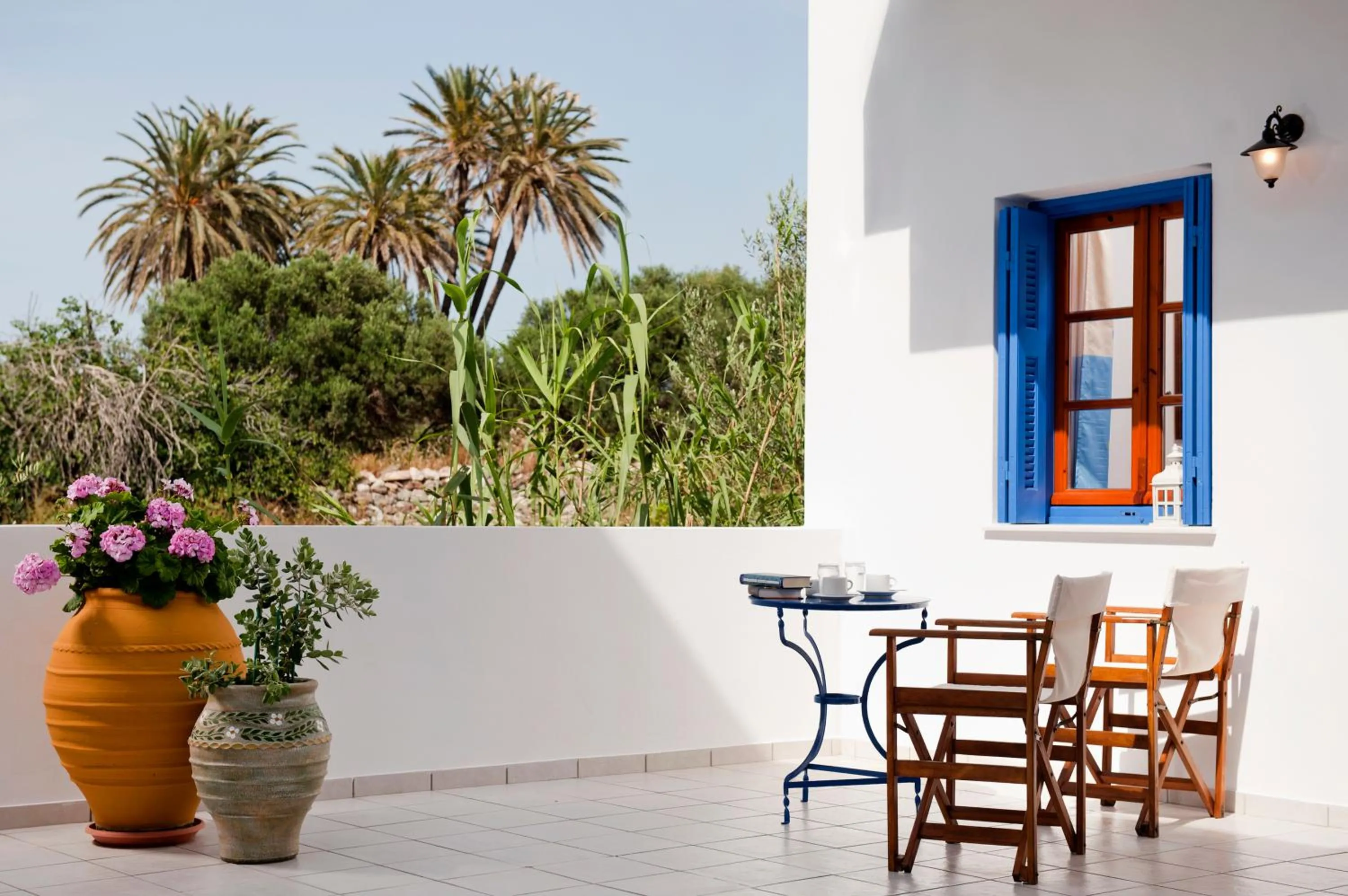 Balcony/Terrace in Hotel Eleni