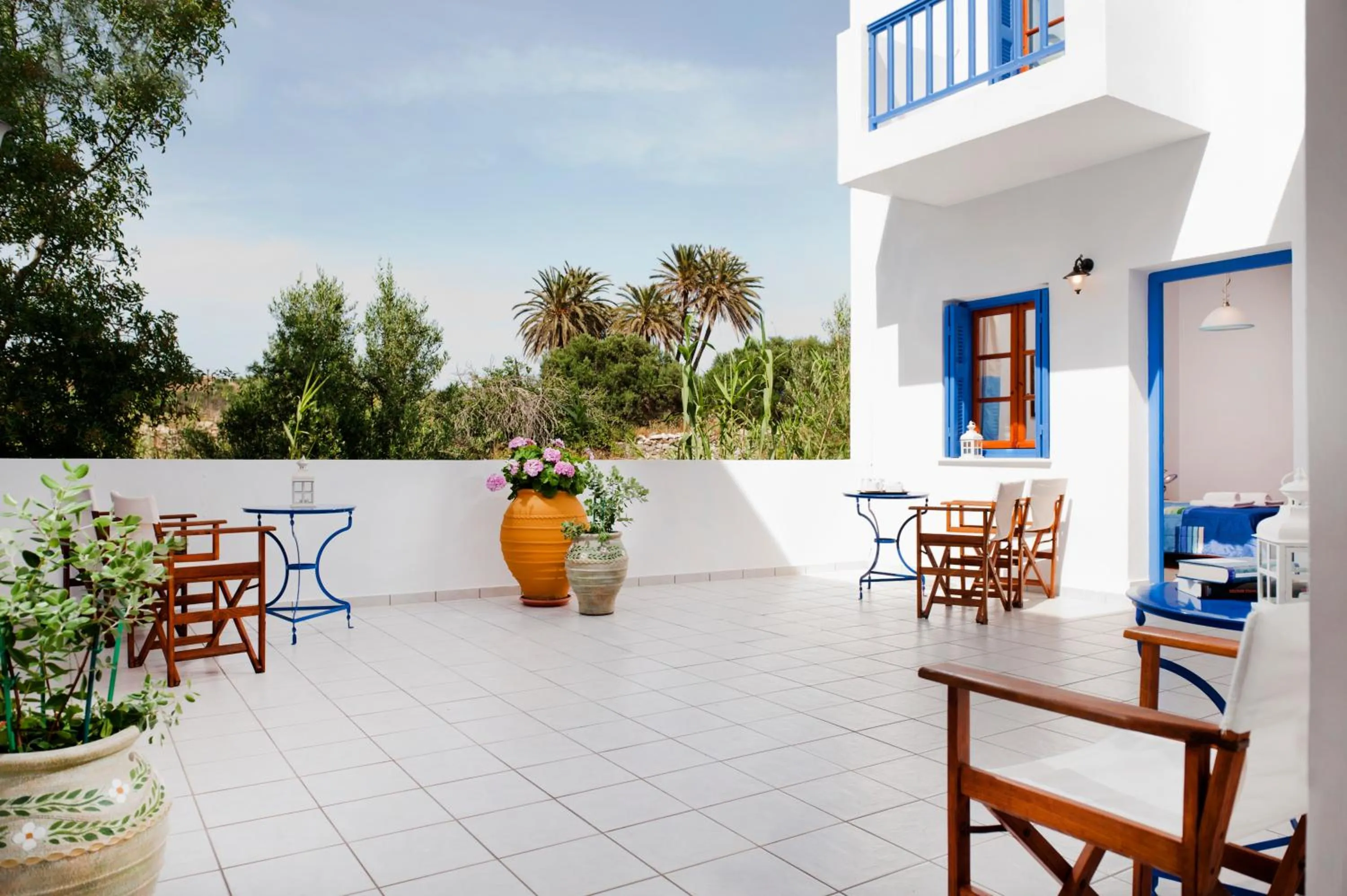 Patio in Hotel Eleni