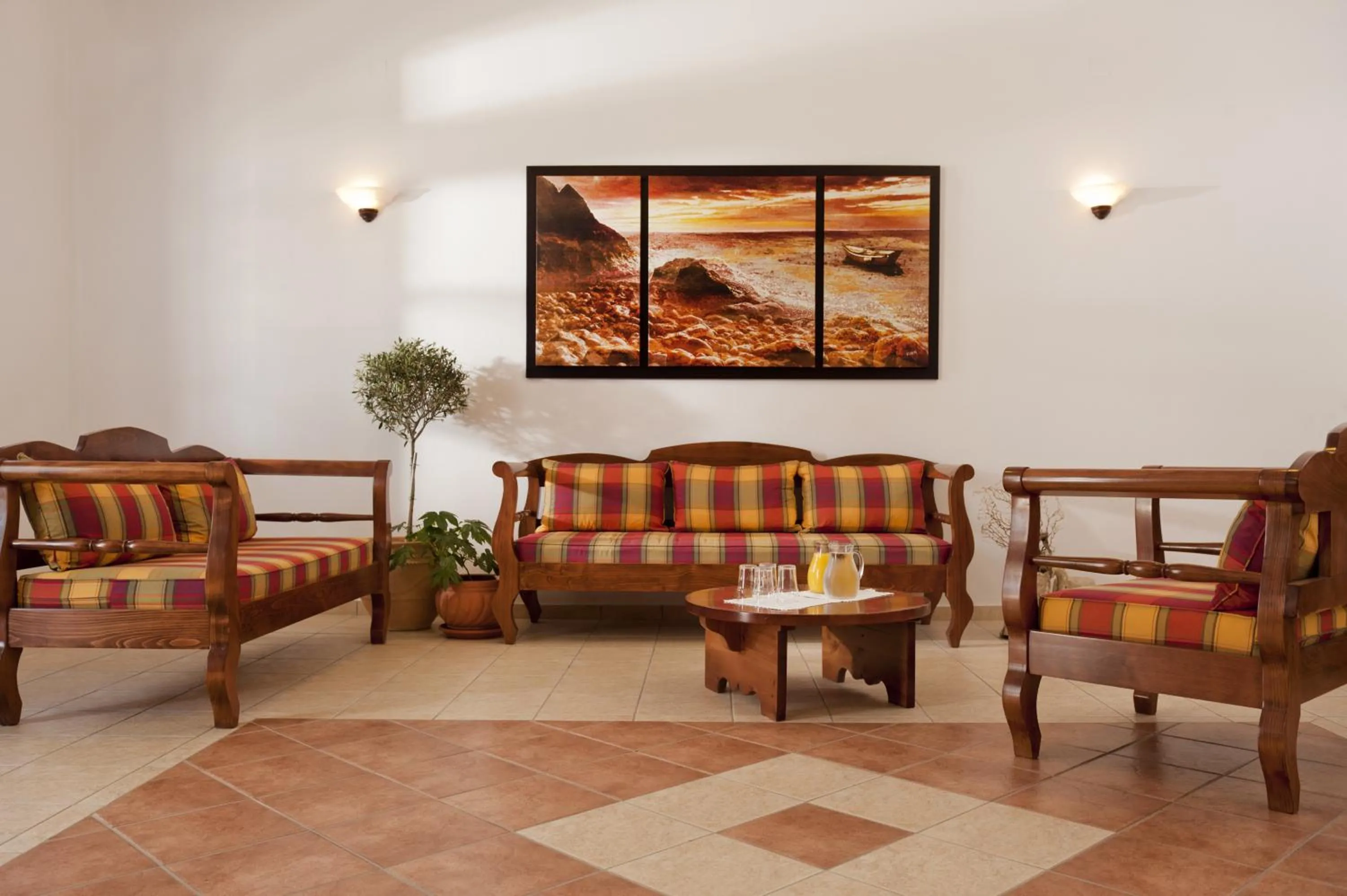Living room in Hotel Eleni