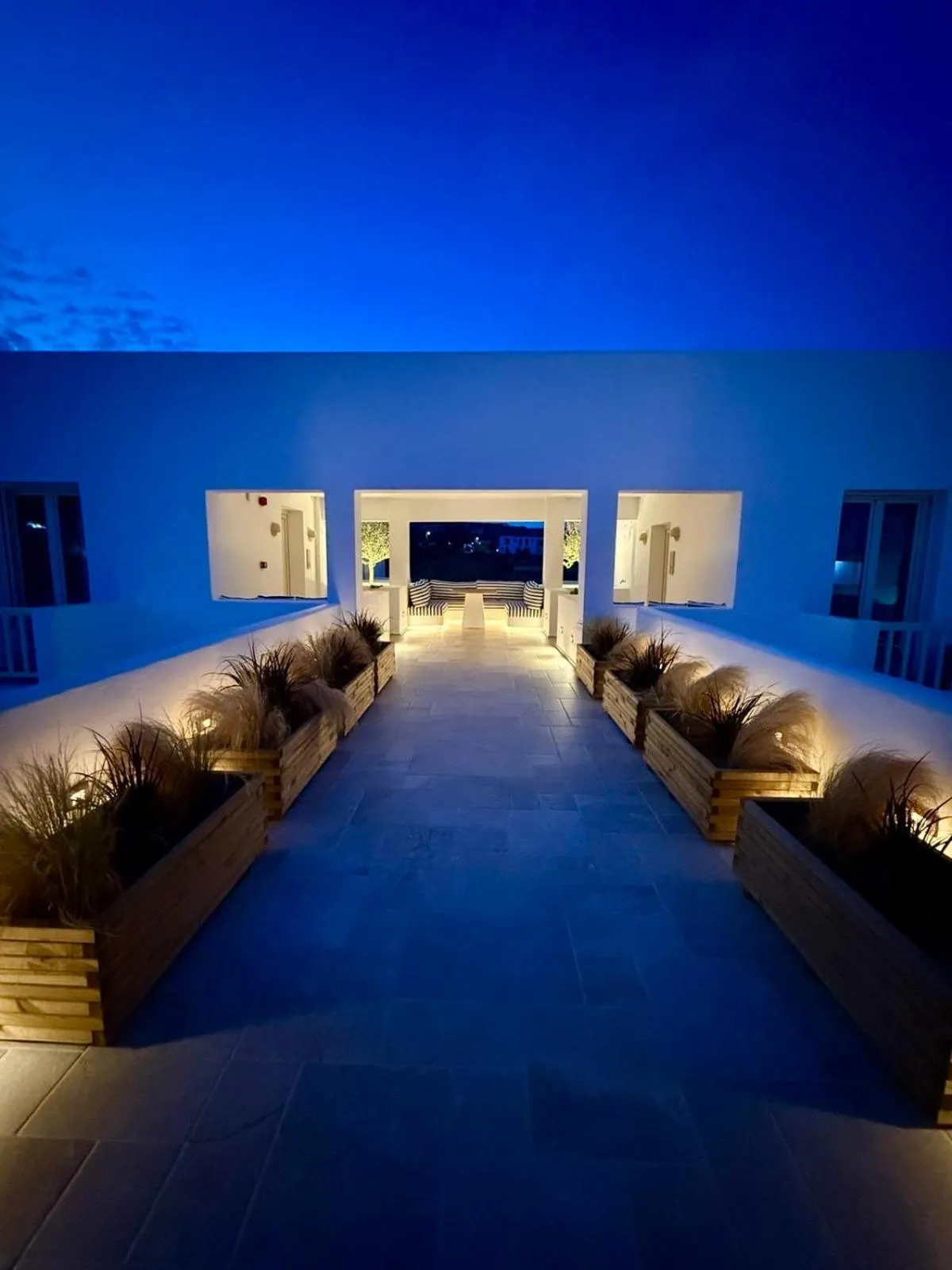 Patio in Hotel Eleni