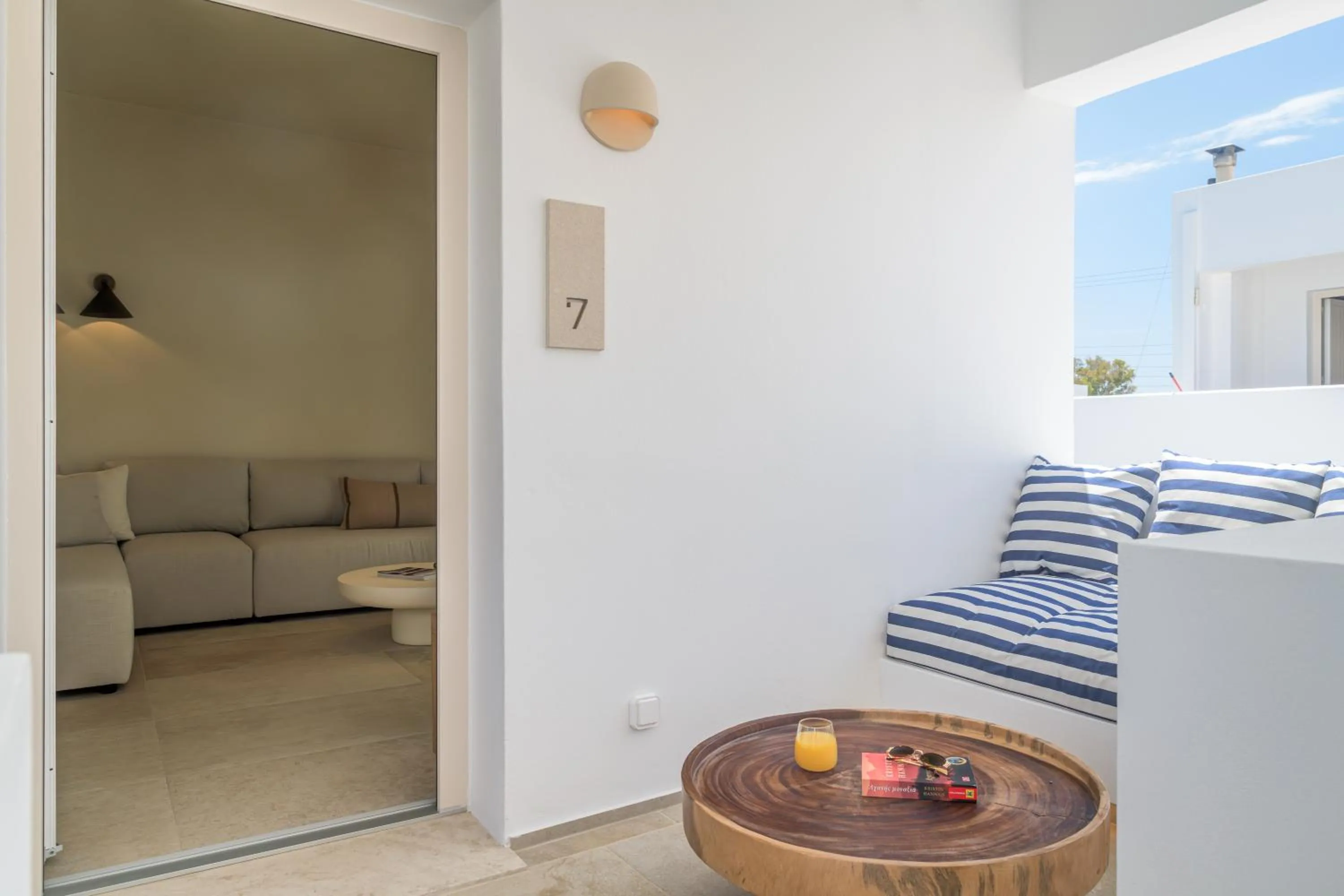 Balcony/Terrace in Hotel Eleni