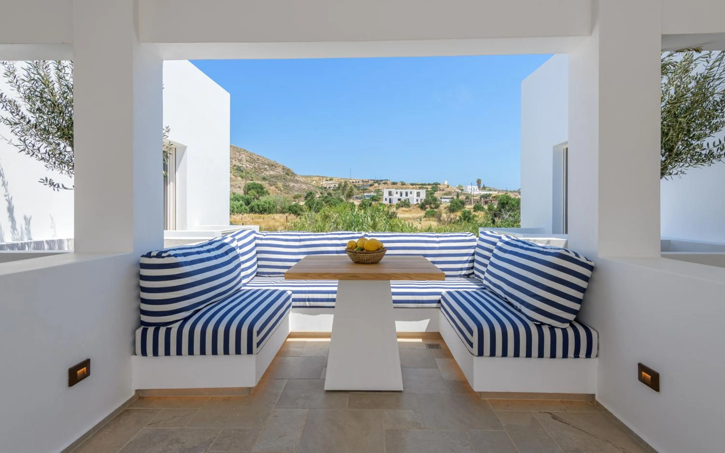 Patio in Hotel Eleni