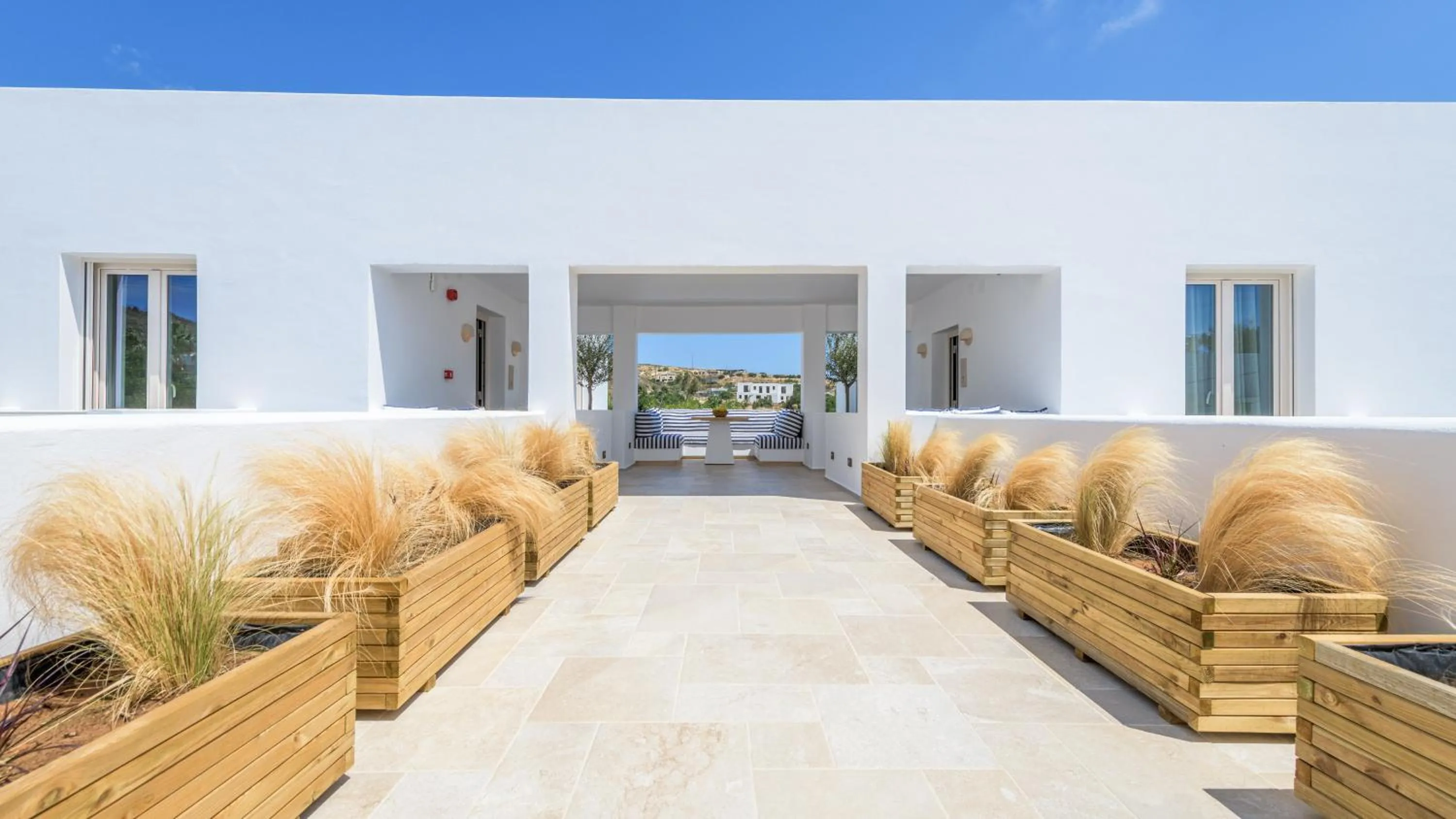 Patio in Hotel Eleni