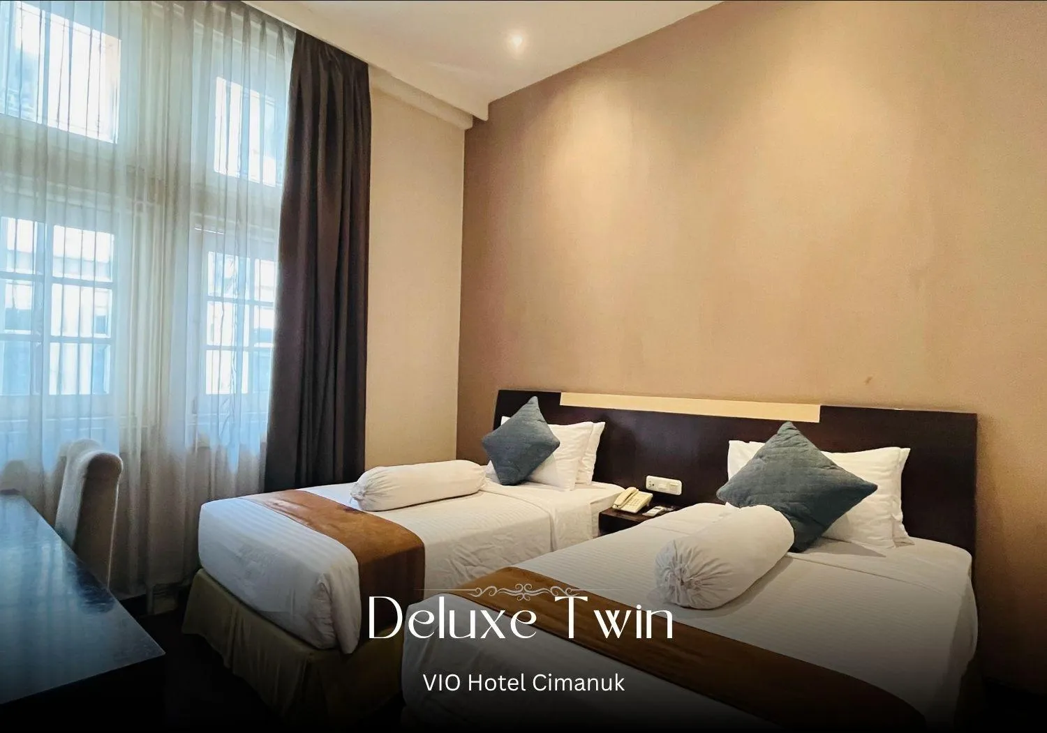Bed in Vio Hotel Cimanuk Bandung