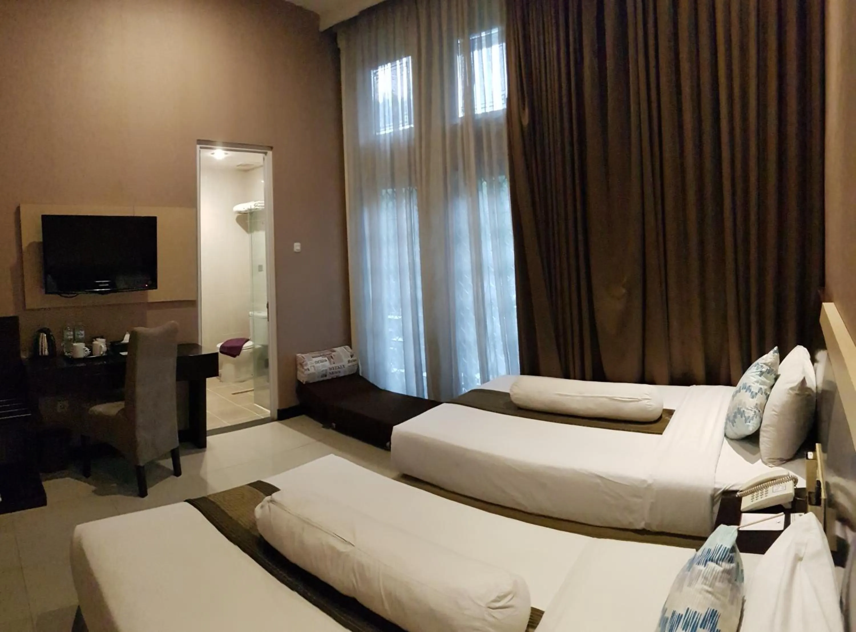 Bed in Vio Hotel Cimanuk Bandung