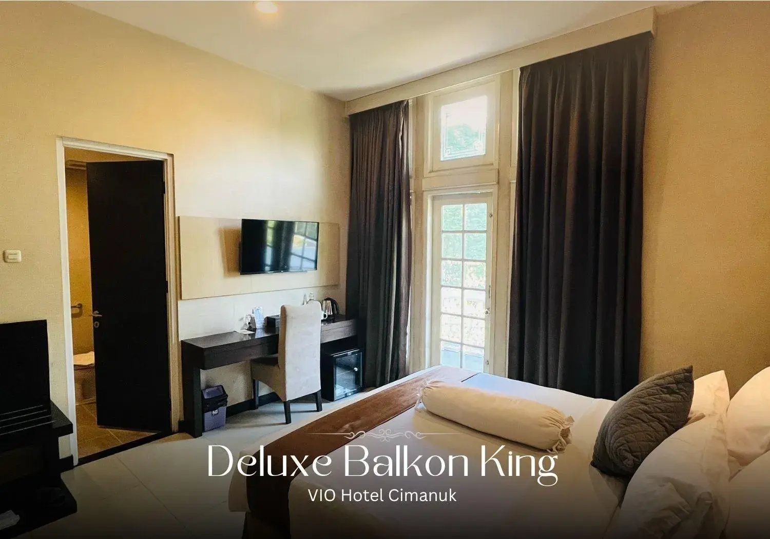 Bed in Vio Hotel Cimanuk Bandung Bed in Vio Hotel Cimanuk Bandung