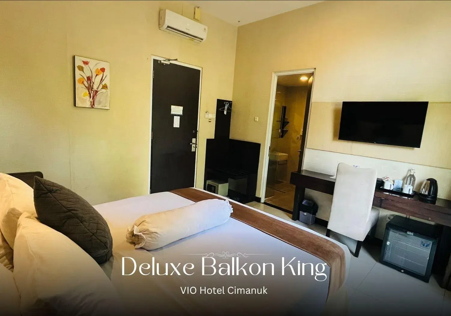 Bed in Vio Hotel Cimanuk Bandung Bed in Vio Hotel Cimanuk Bandung