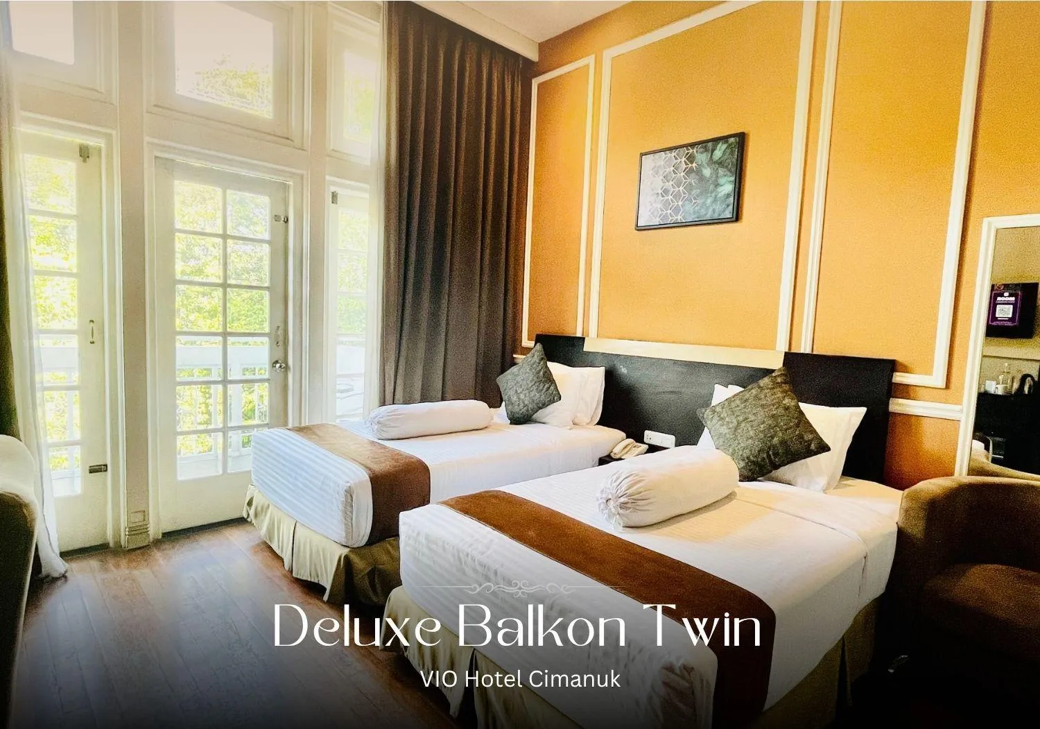 Bed in Vio Hotel Cimanuk Bandung